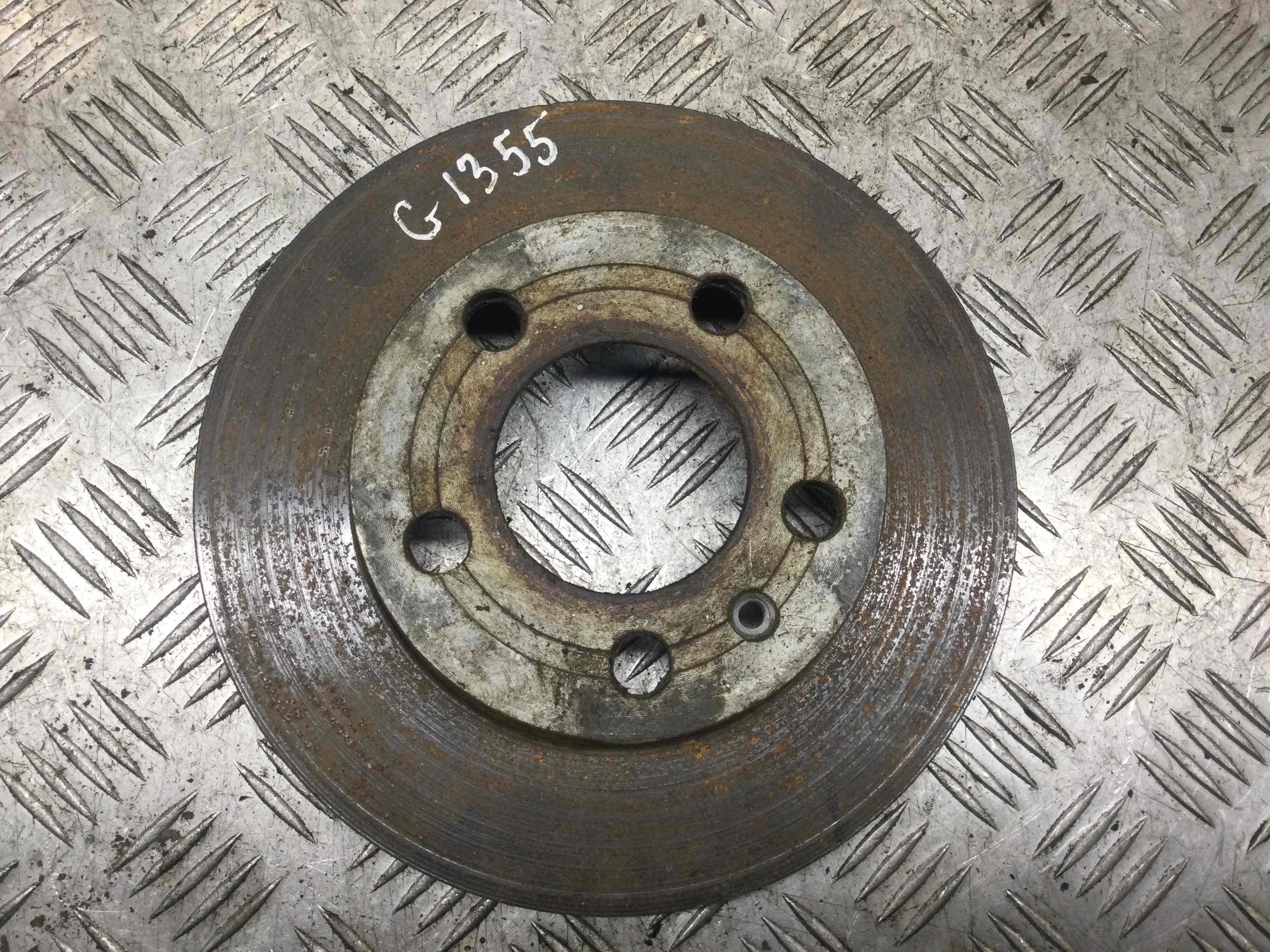 Диск тормозной задний Audi A3 8L (1996-2000) бензин 1.6 i Механика Х/б