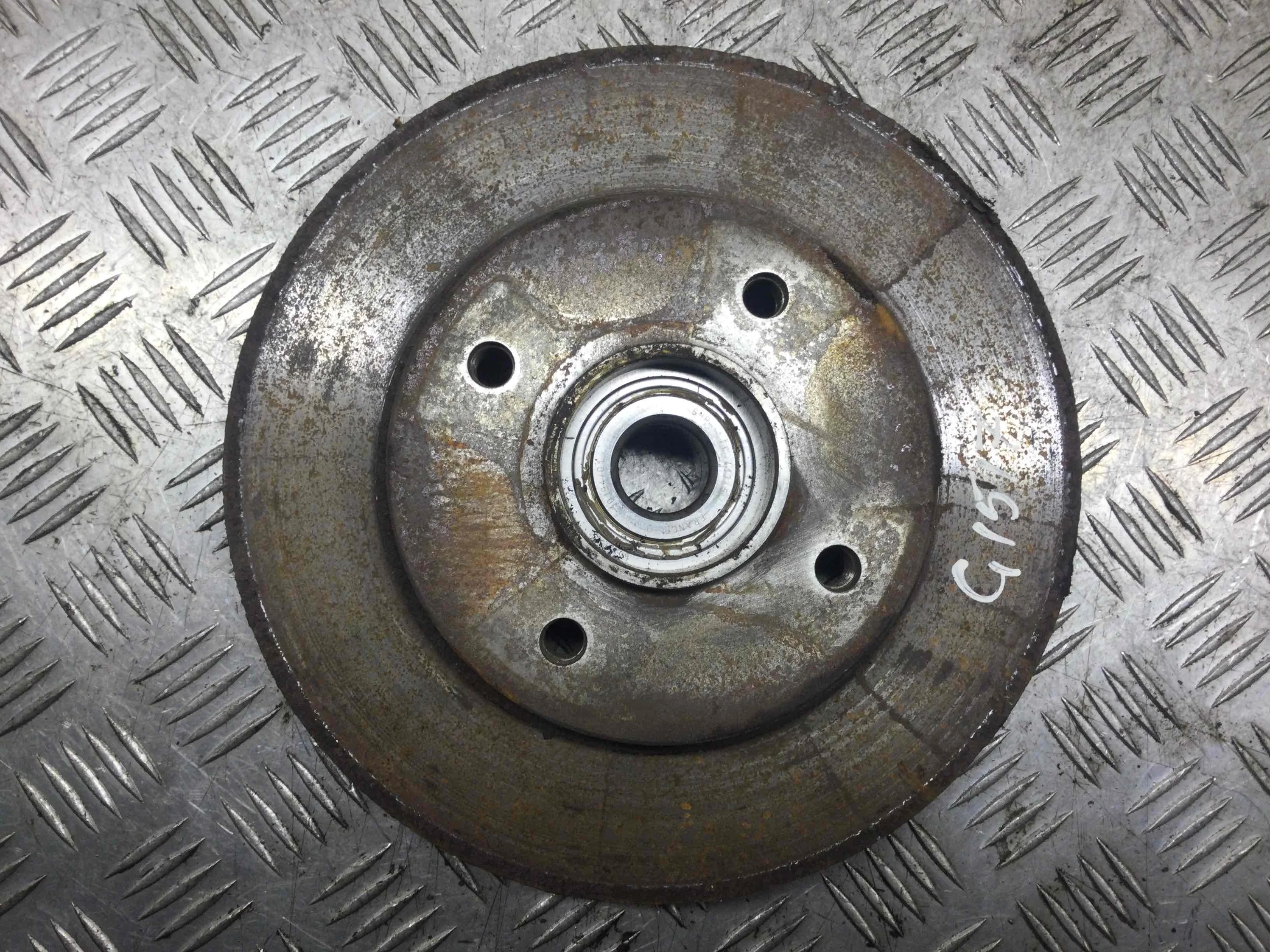 Диск тормозной задний Peugeot 307 1 поколение (2001-2005) дизель 2.0 HDi Механика Универсал