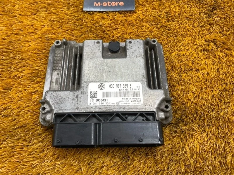 Блок управления ДВС Volkswagen Passat 2011 03C907309E B7 CAXA
