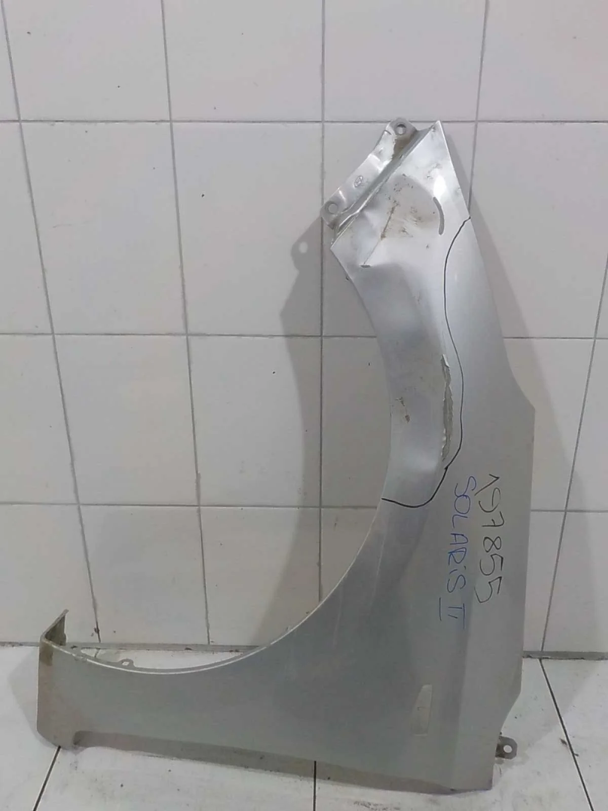 Крыло Hyundai Solaris II (2017—2020) Перед Лево