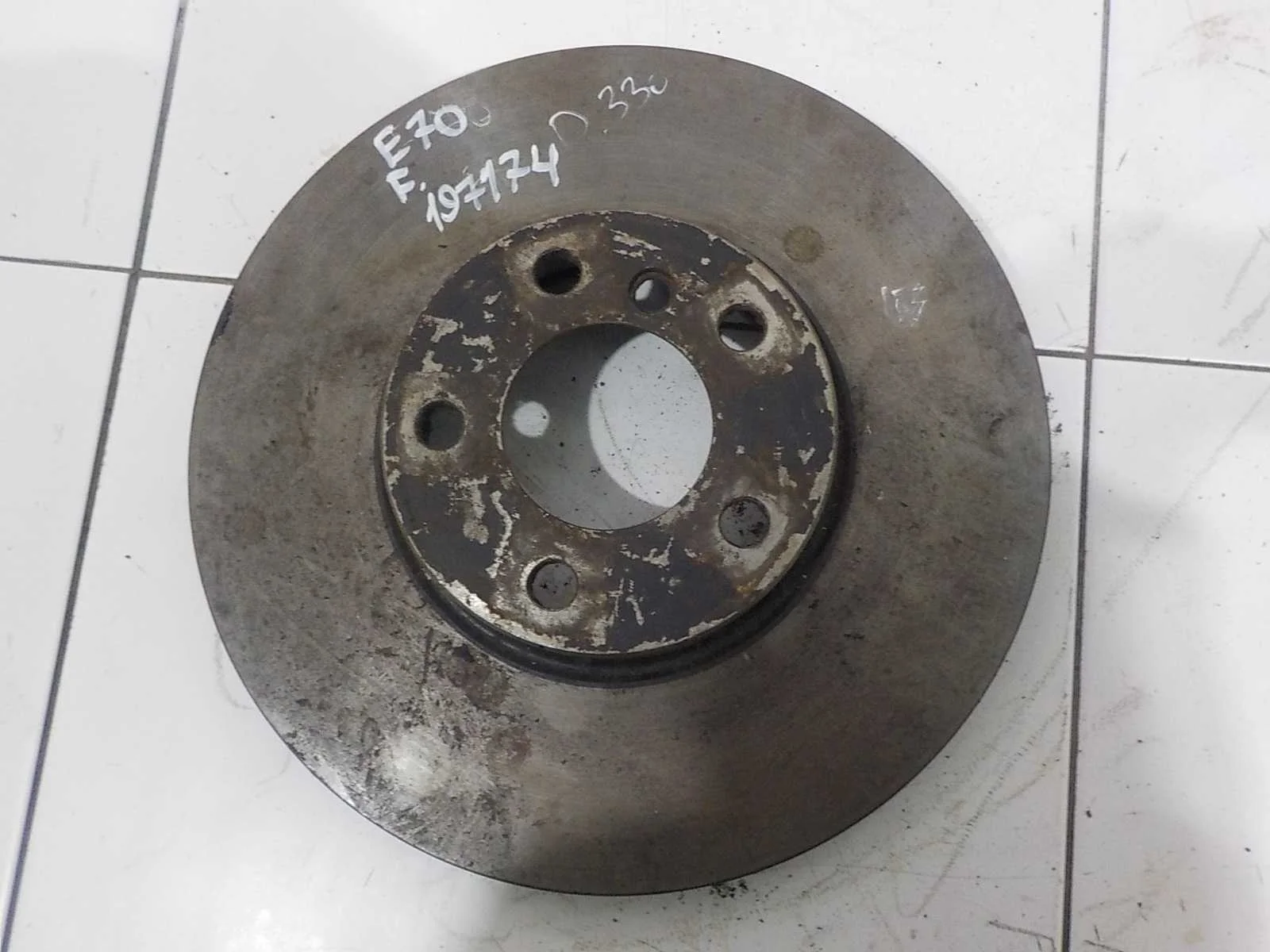 тормозной диск BMW X6 E71 рестайлинг (2012—2014) Перед