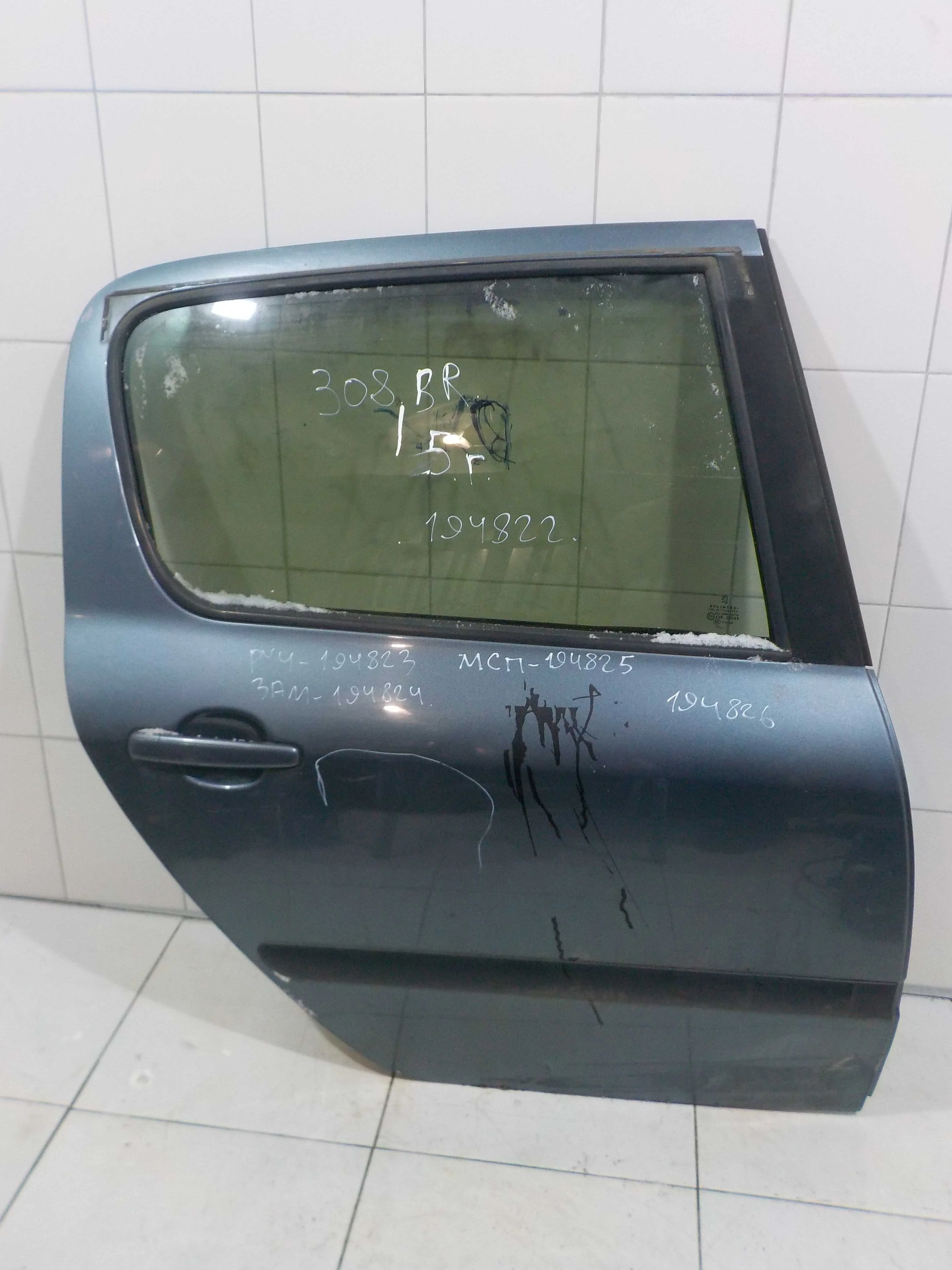 ручка двери внешняя Peugeot 307 3C рестайлинг (2005—2008) Зад Право