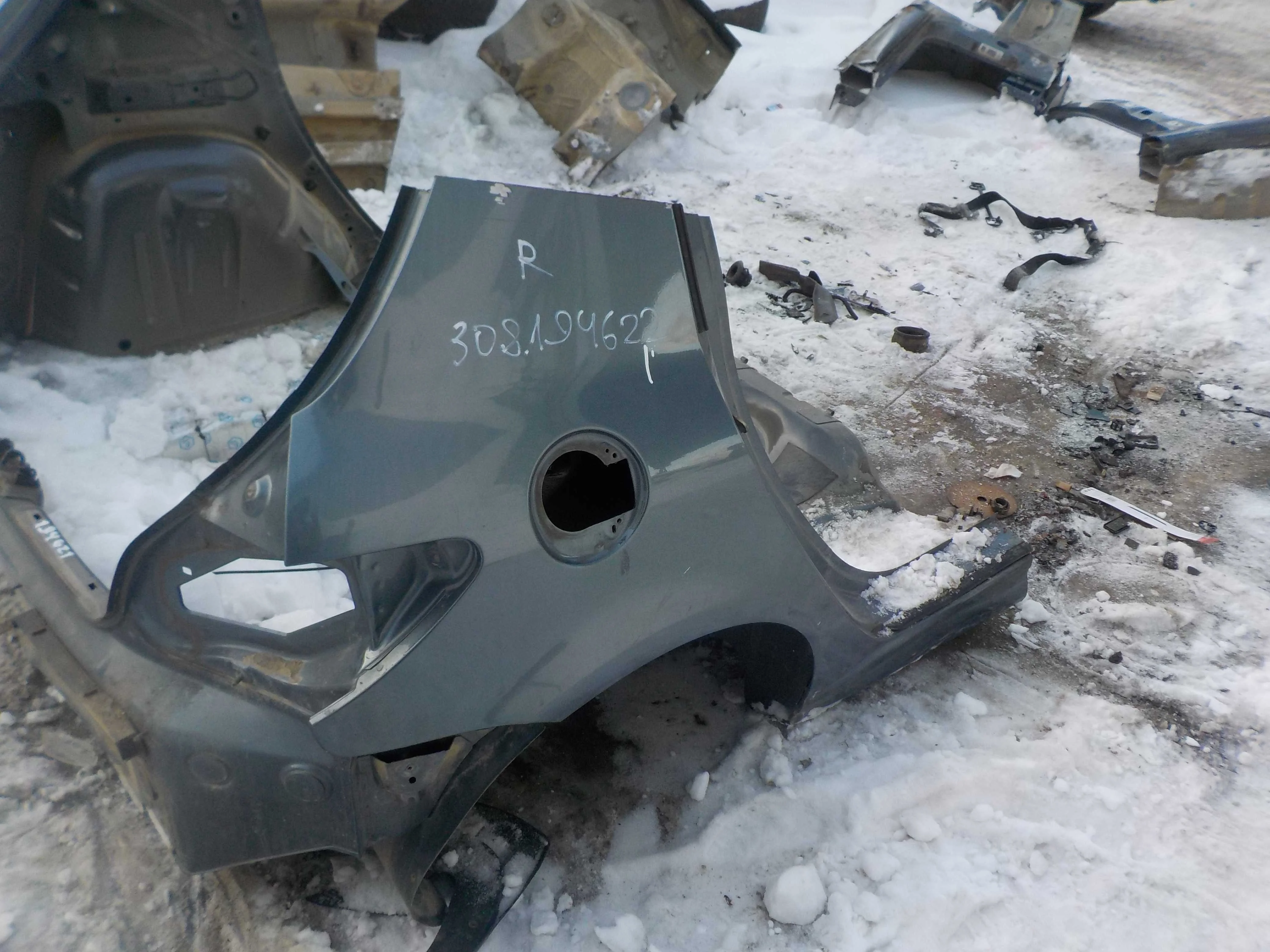 Крыло Peugeot 307 3C (2001—2005) Зад Право