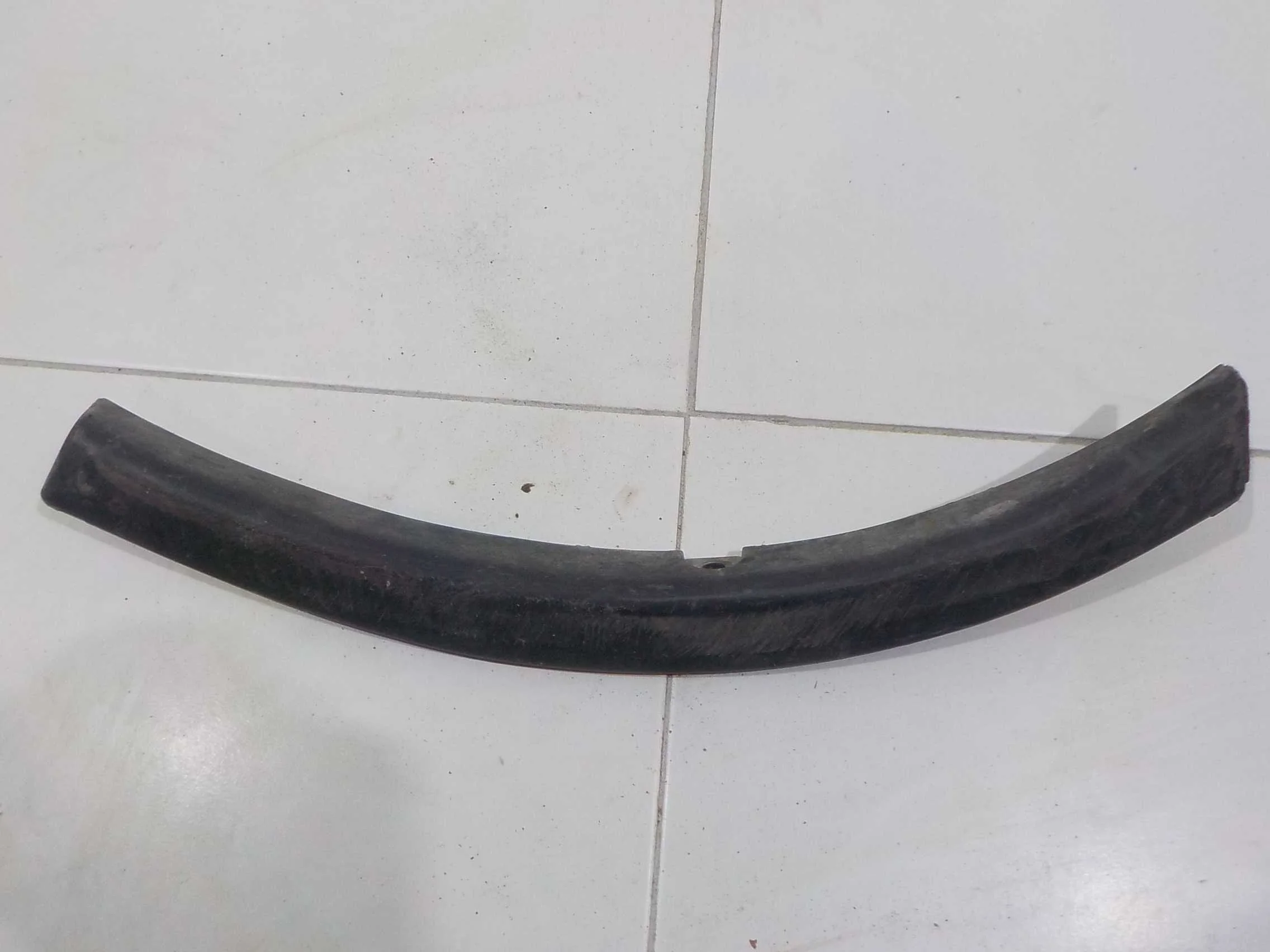 накладка на бампер Mitsubishi Outlander III (2012—2015) Перед Право