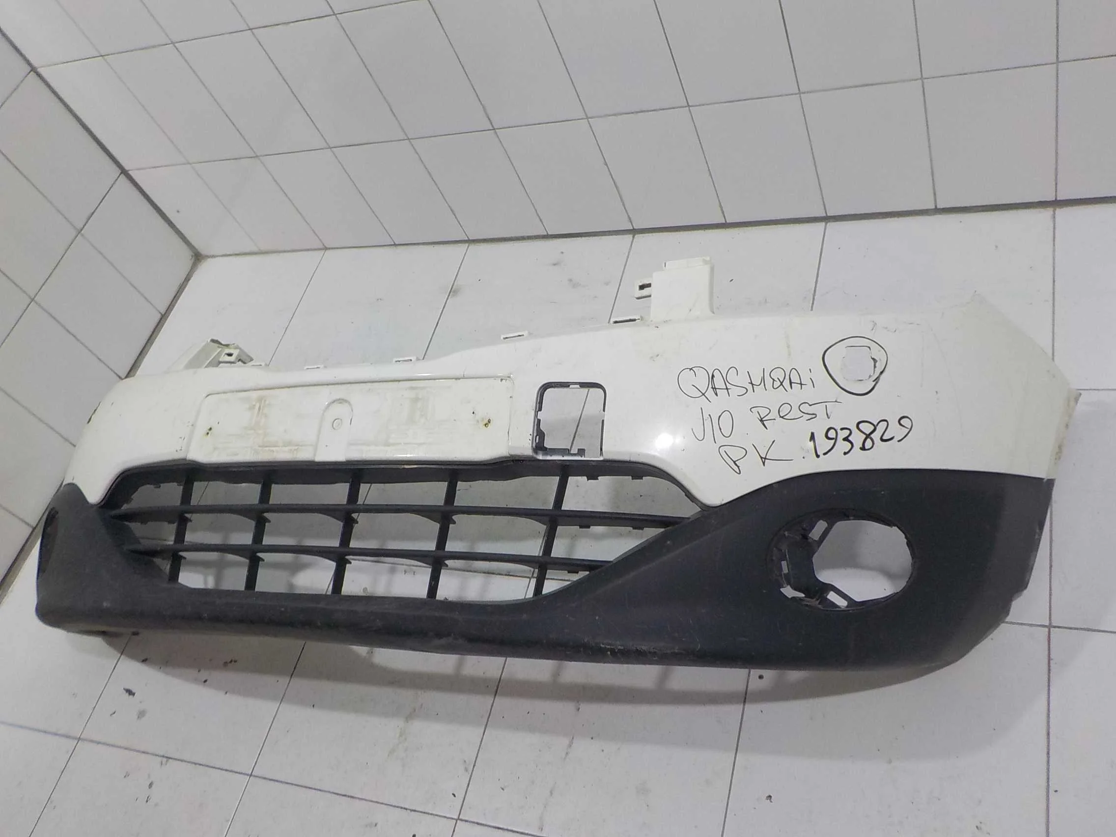 Бампер Nissan Qashqai+2 I рестайлинг (2010—2013)