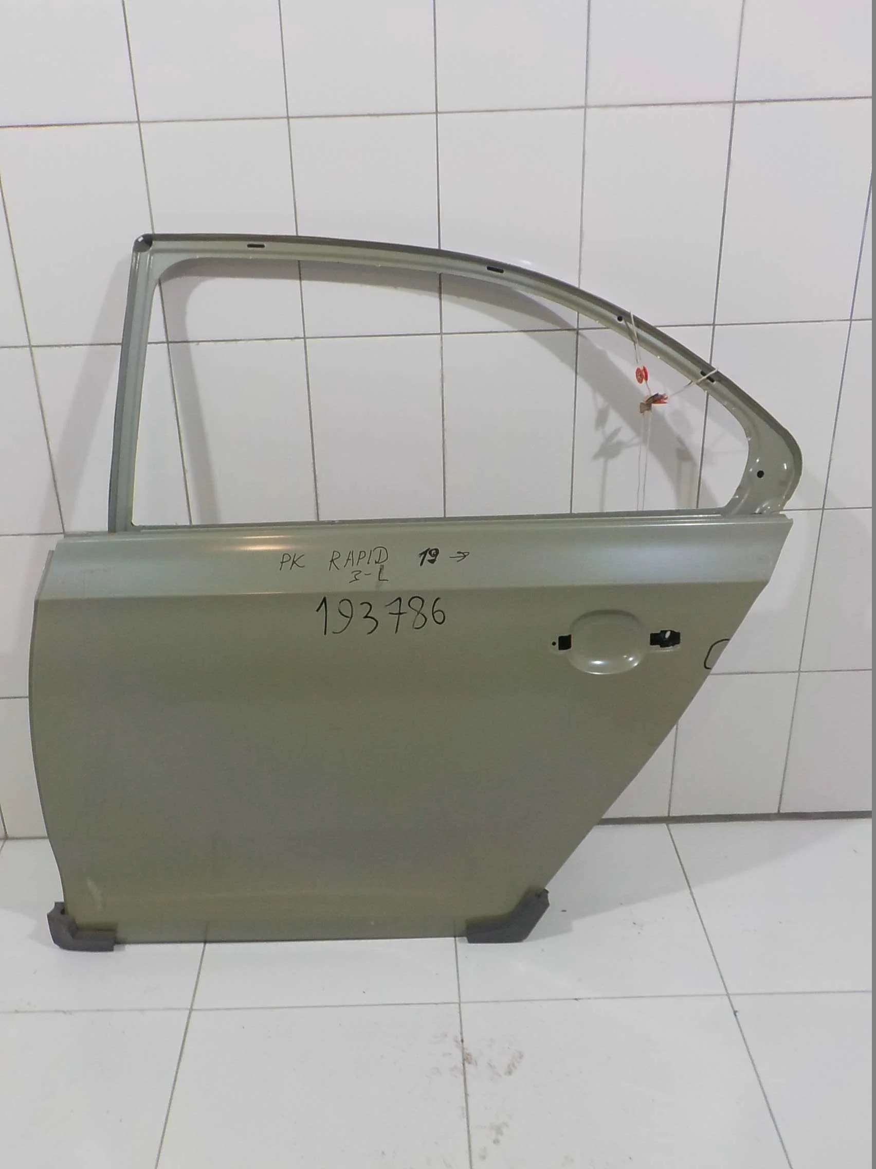 Дверь Volkswagen Polo VI (2020—2023) Зад Лево