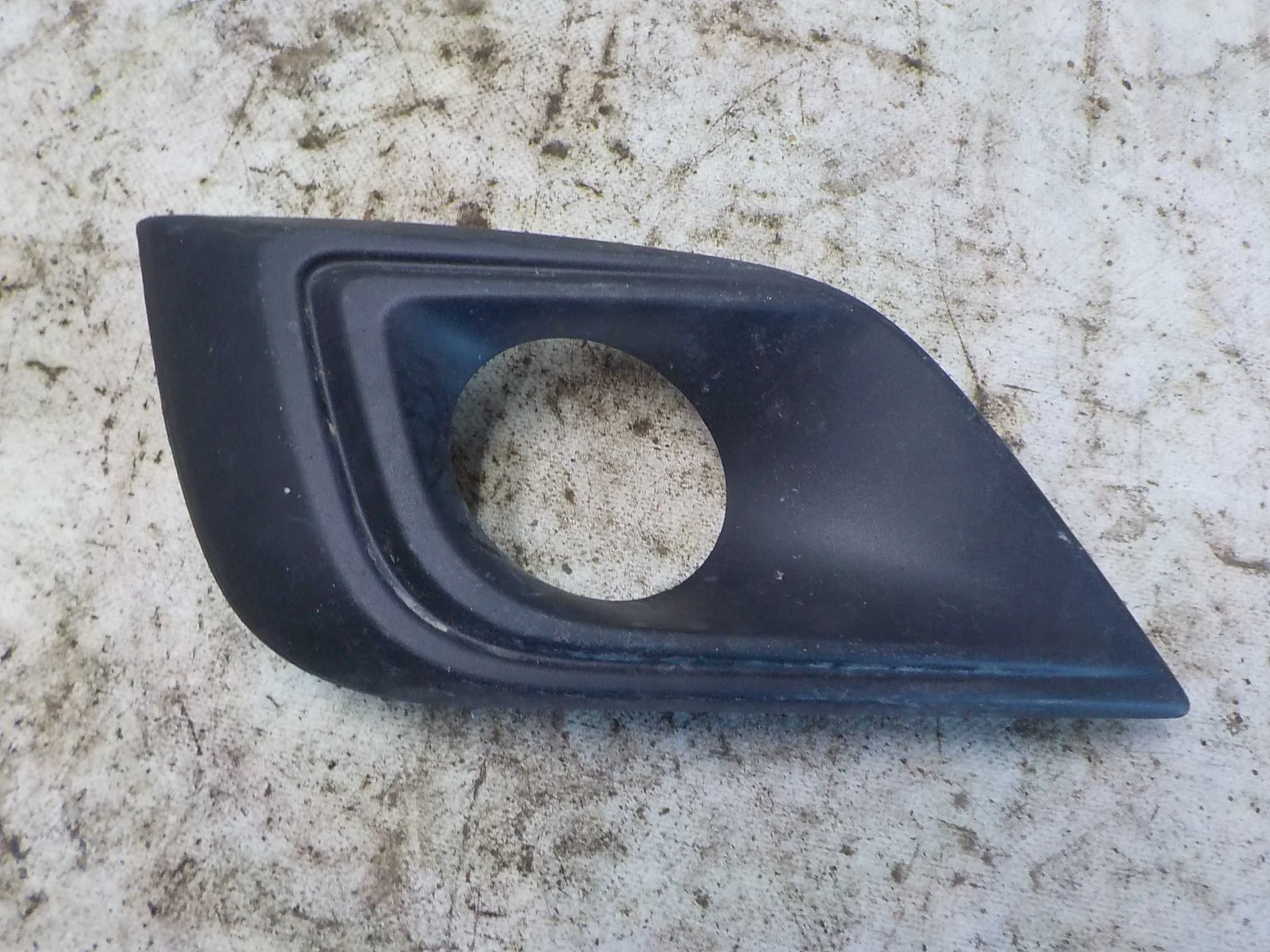 накладка на бампер Nissan Murano Z51 (2007—2010) Перед Лево