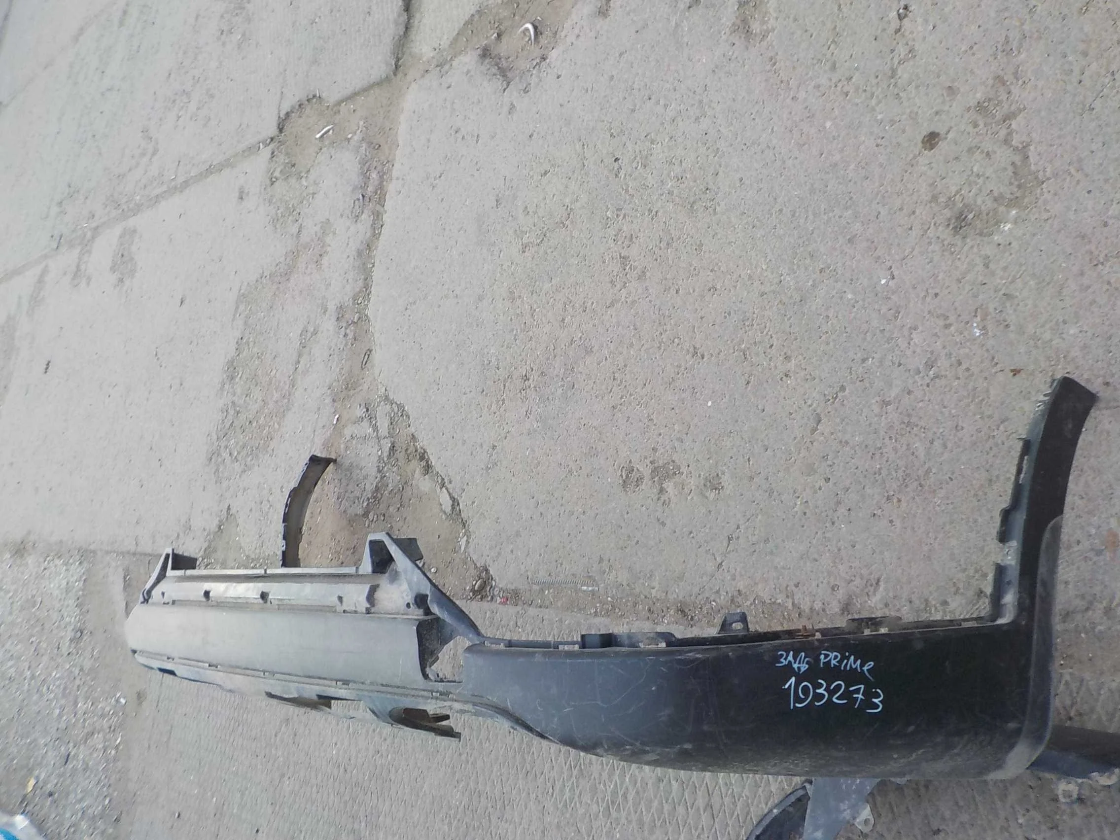 накладка на бампер Kia Sorento Prime III рестайлинг (2017—2020) Зад