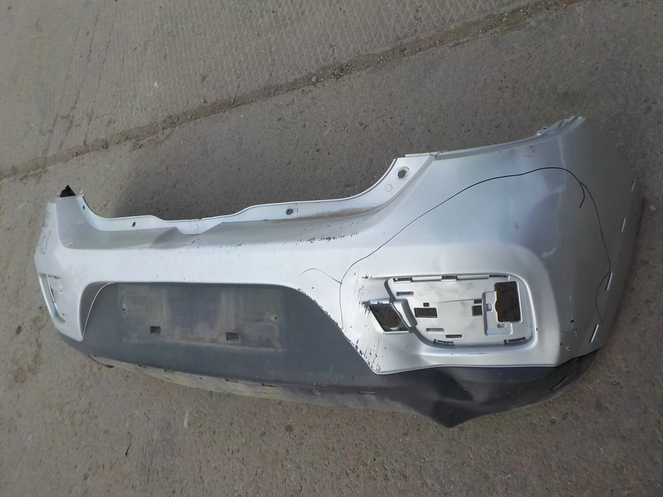 Бампер Renault Sandero Stepway II (2013—2018) Зад