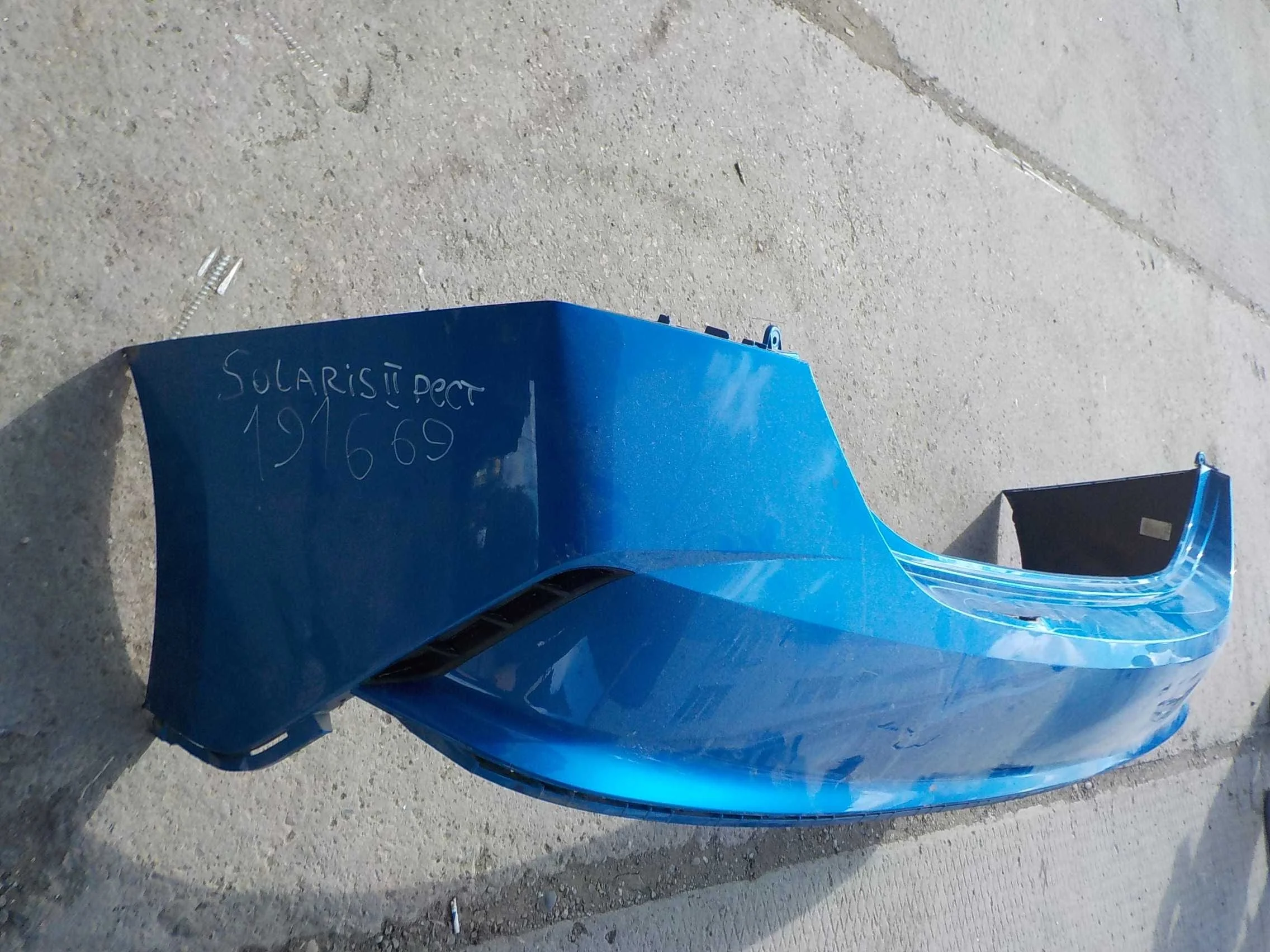 Бампер Hyundai Solaris II (2017—2020) Зад