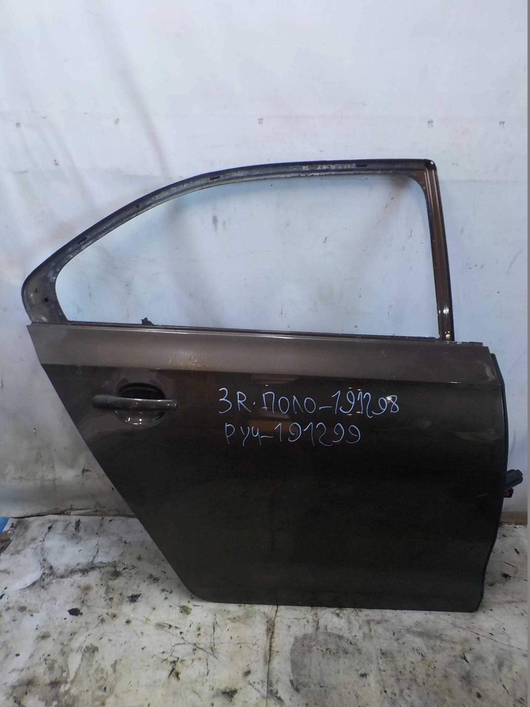 Дверь Skoda Rapid I рестайлинг (2017—2020) Зад Право