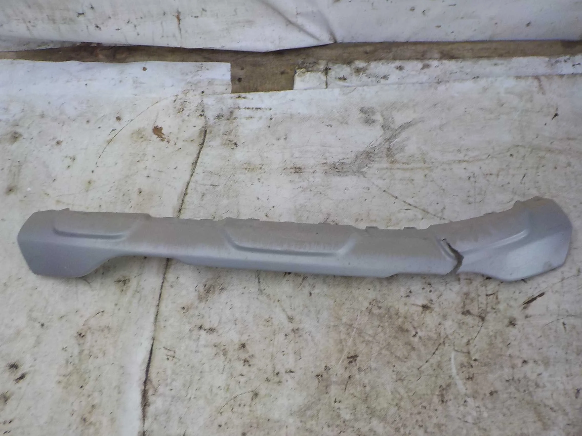 накладка на бампер Renault Sandero II (2013—2018) Перед