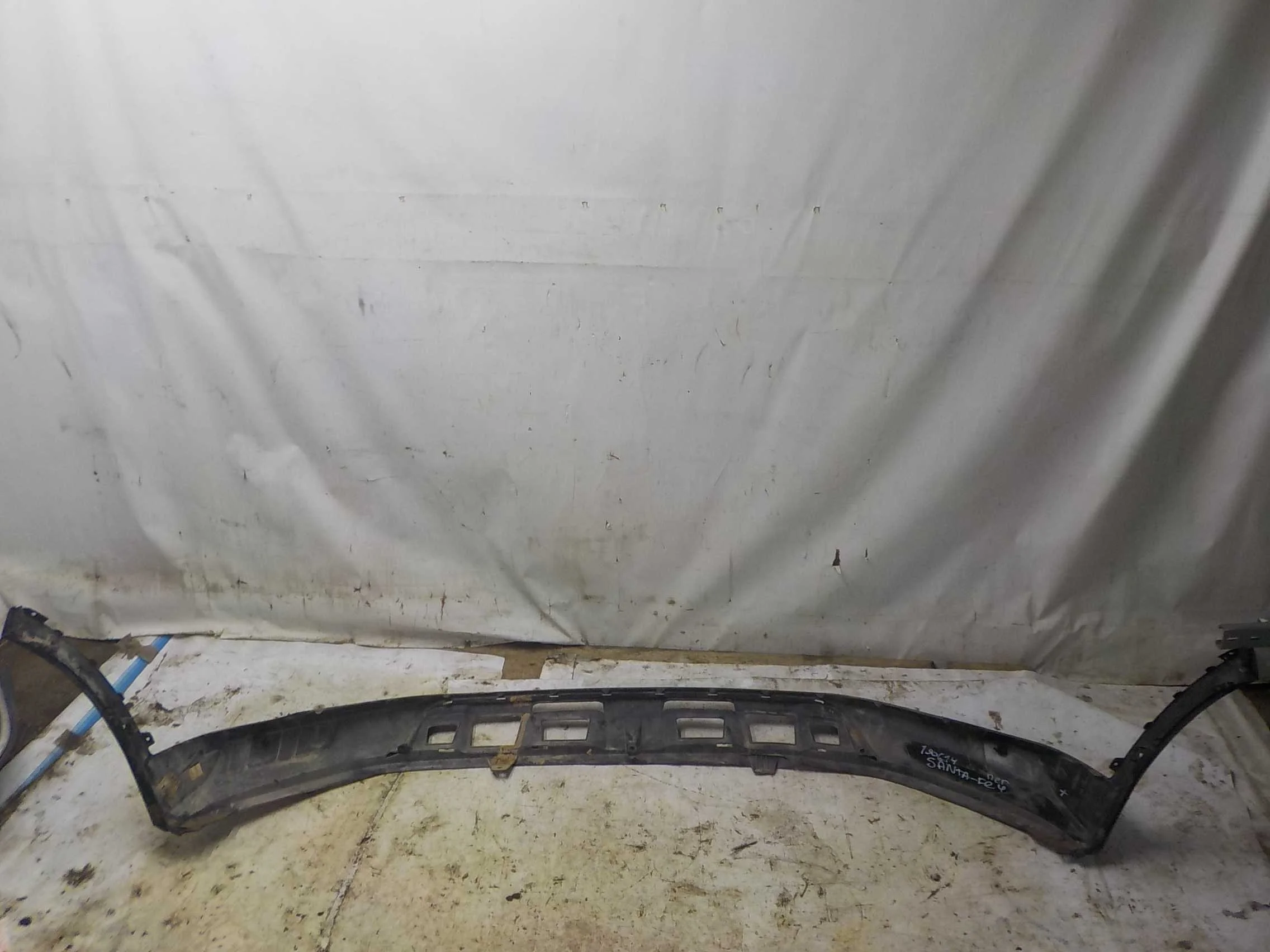 накладка на бампер Hyundai Santa Fe IV (2018—2021) Перед