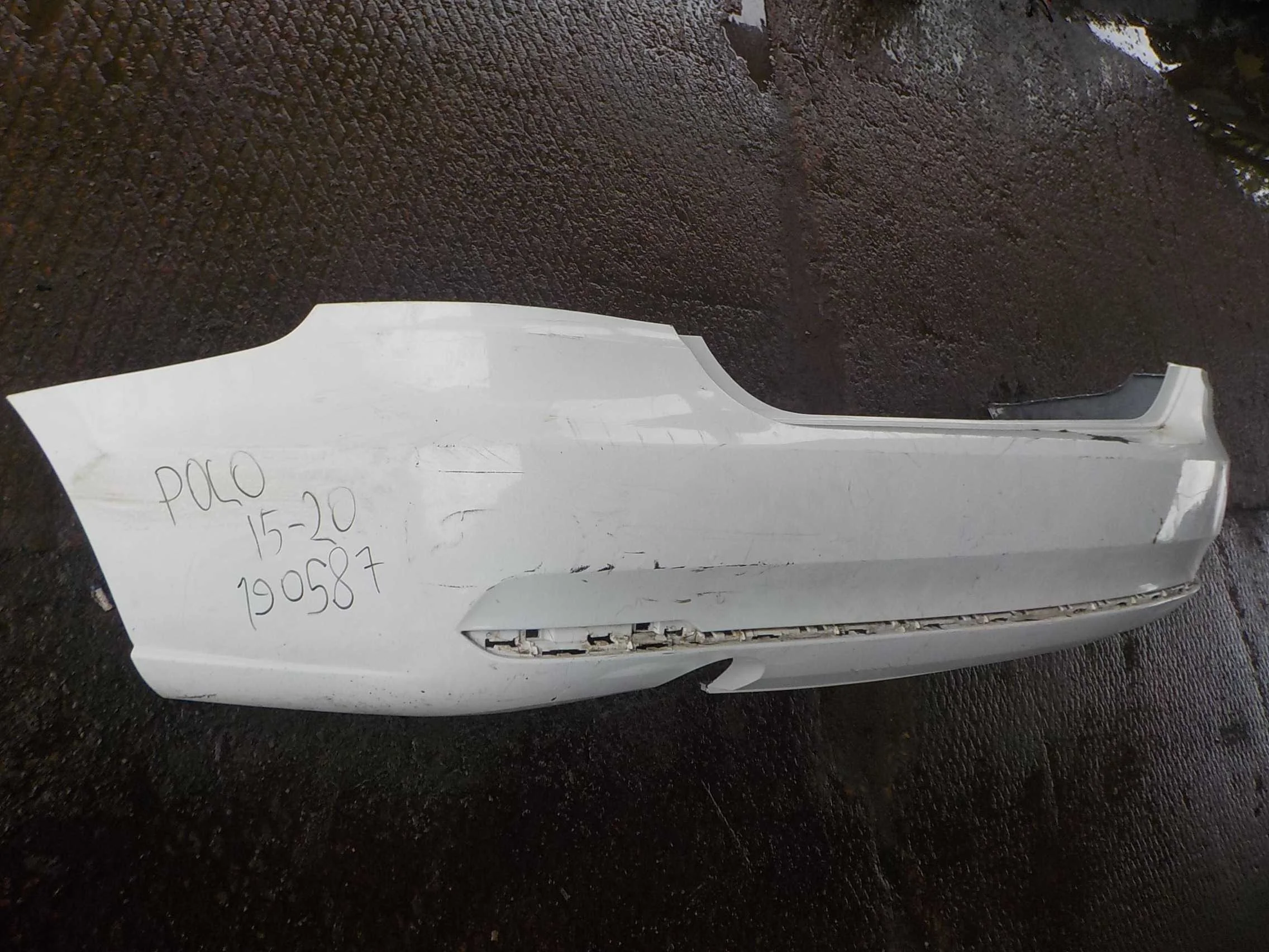 Бампер Volkswagen Polo V (2009—2015) Зад