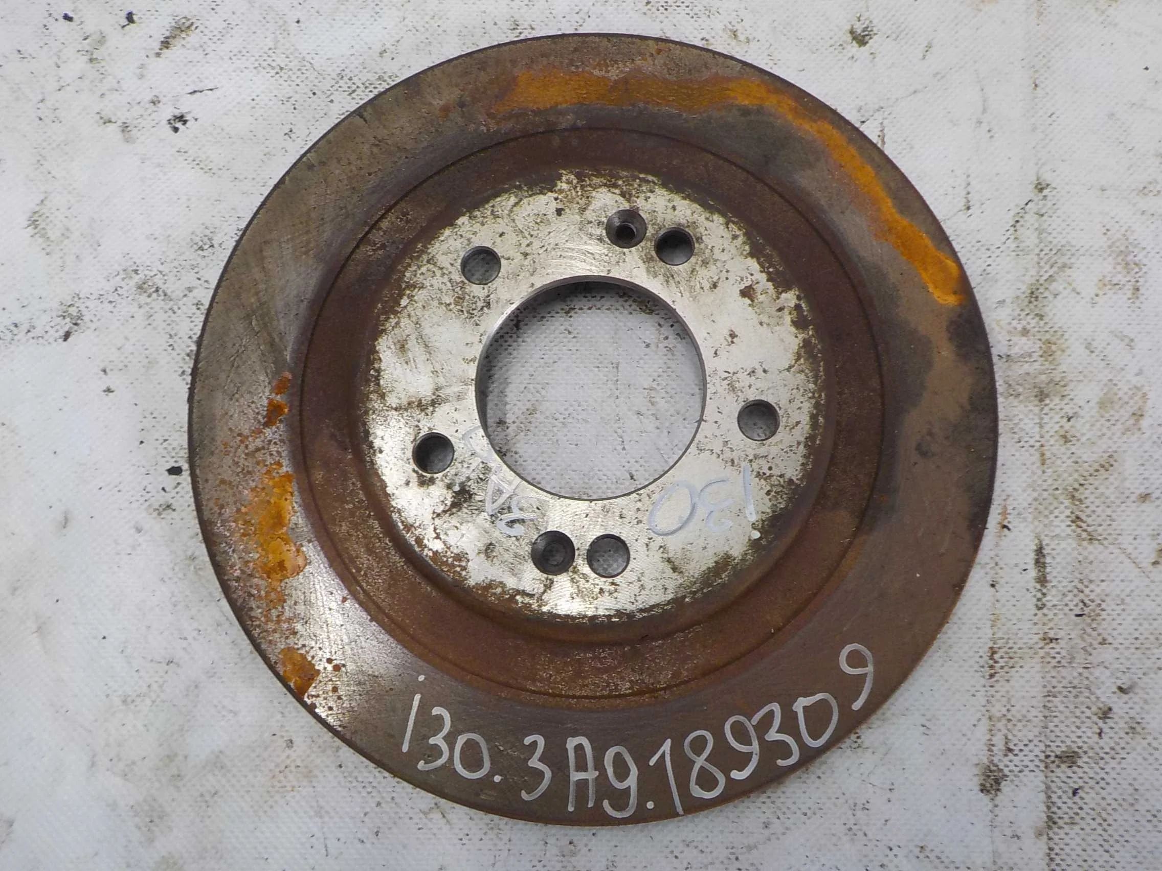 тормозной диск Kia Ceed GT I (2012—2015) Зад