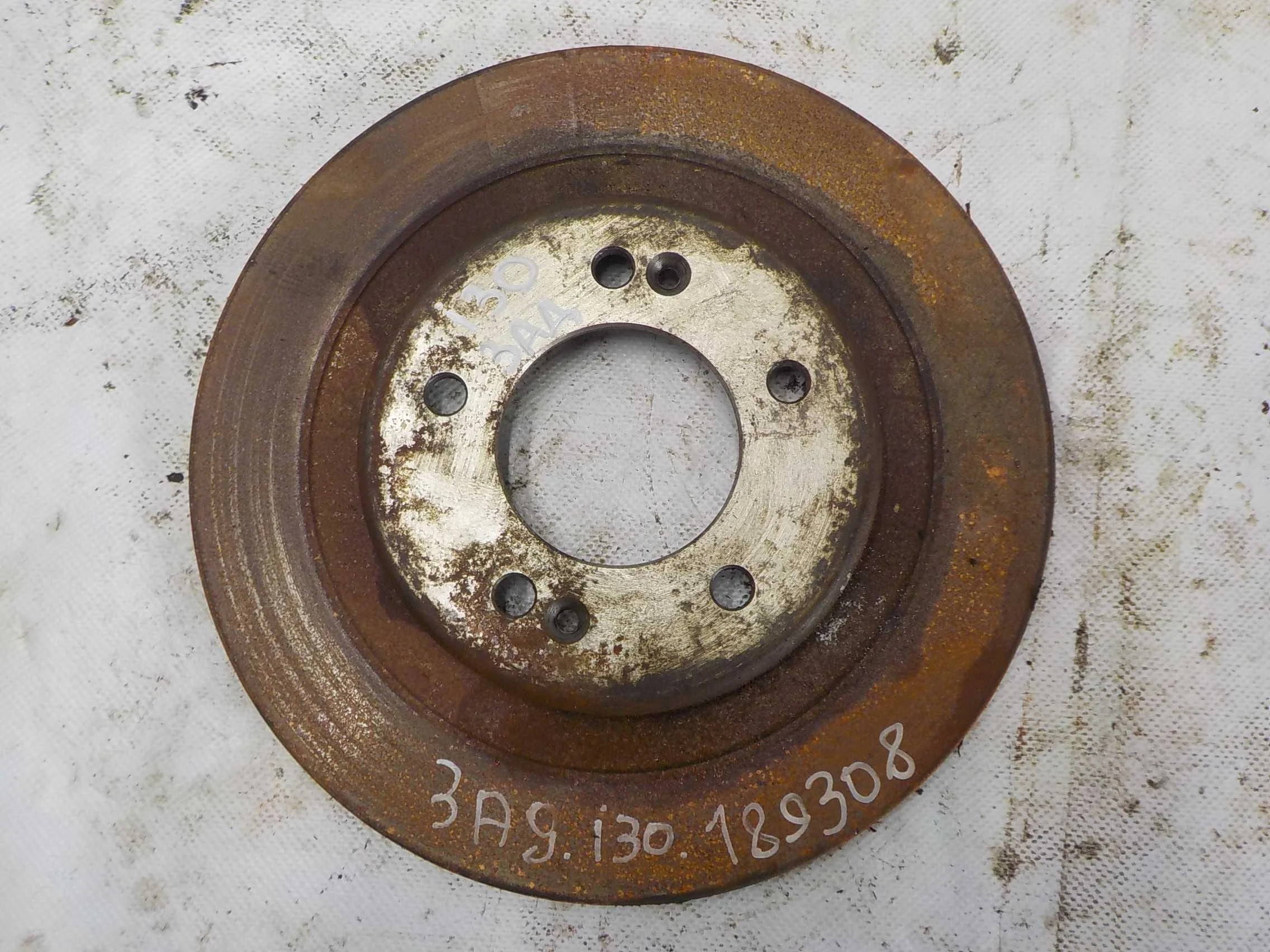 тормозной диск Kia Ceed GT I (2012—2015) Зад