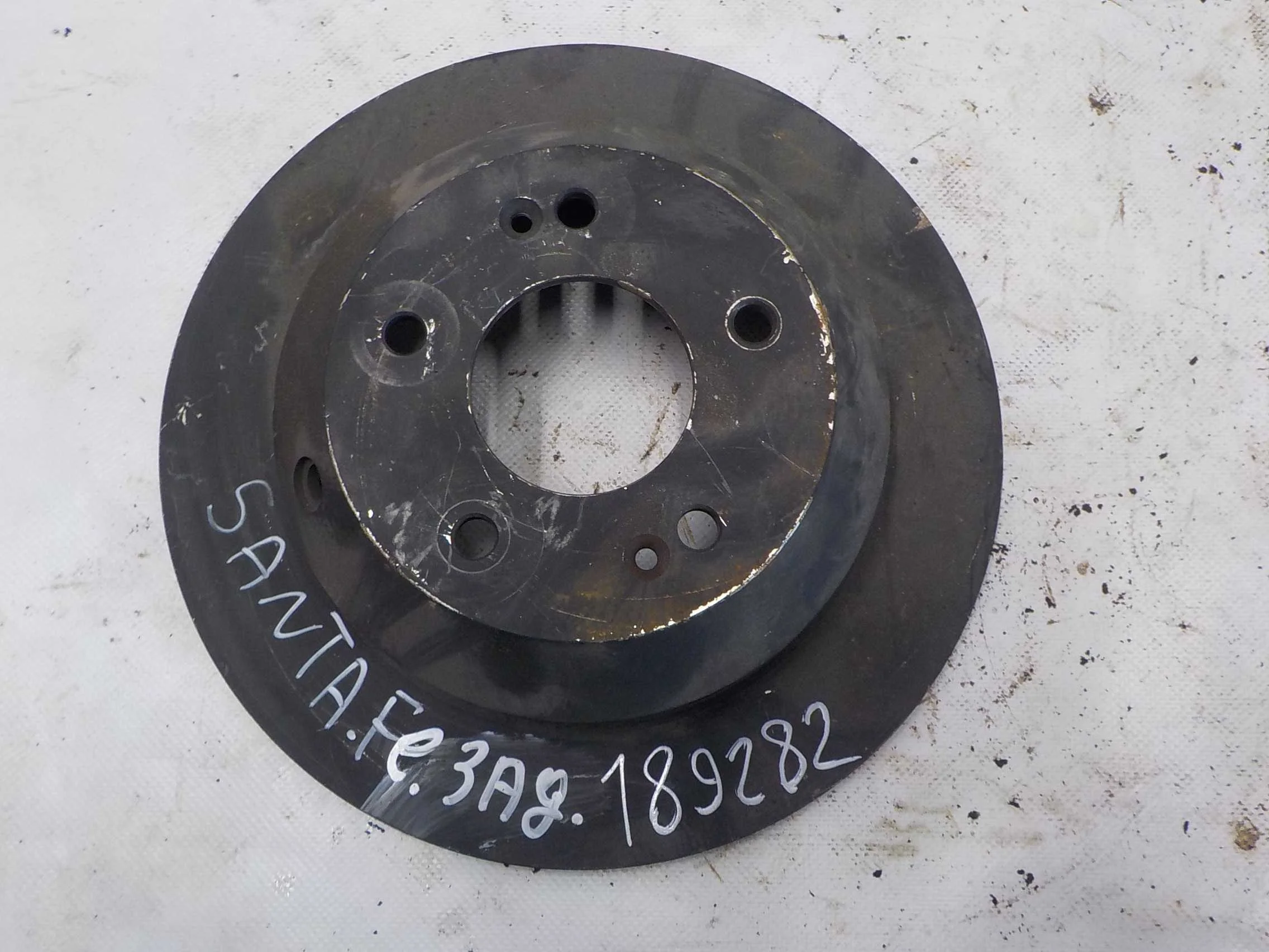 тормозной диск Hyundai Santa Fe III (2012—2016) Зад