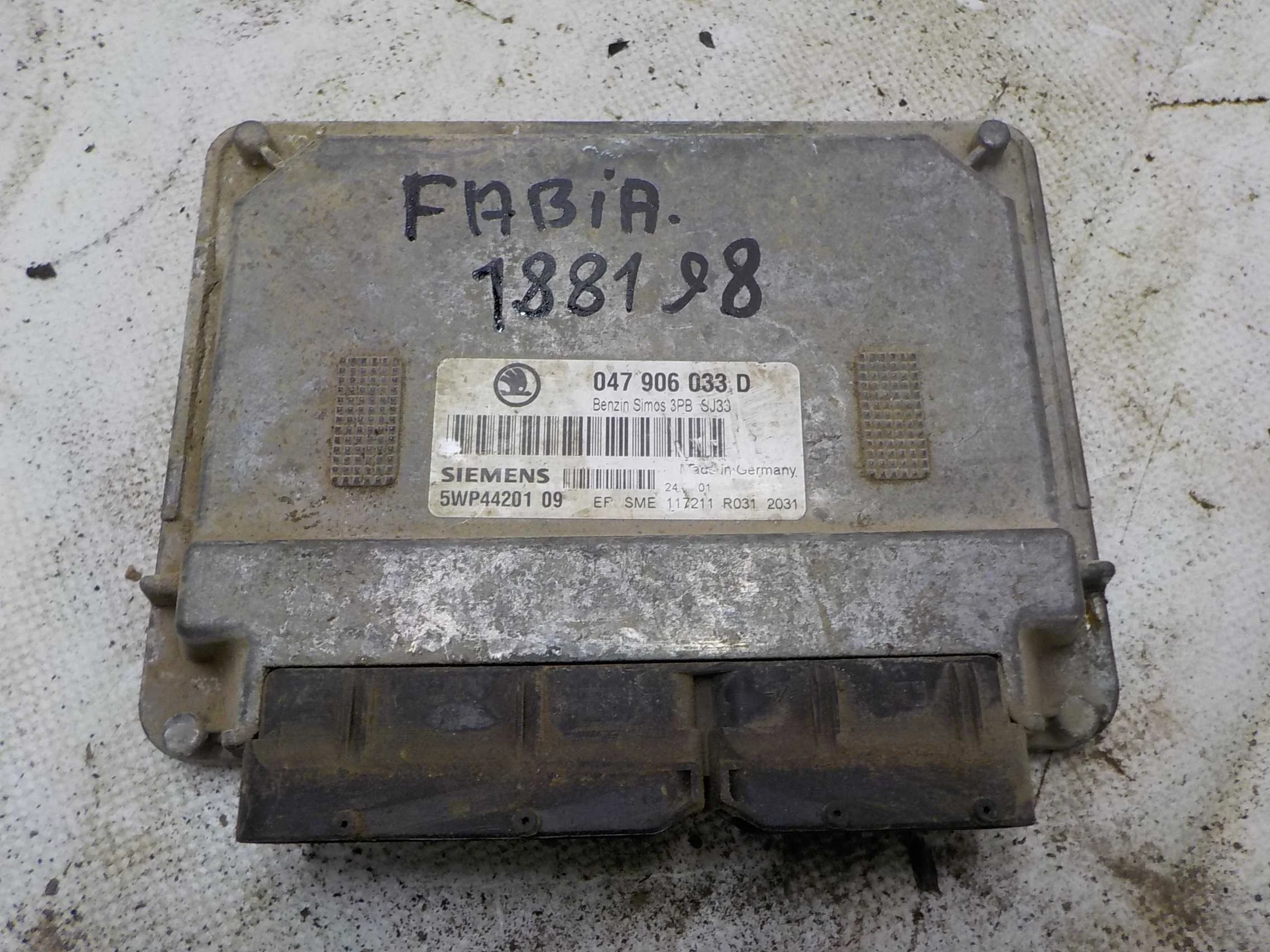 блок управления двс Skoda Fabia I (1999—2004)