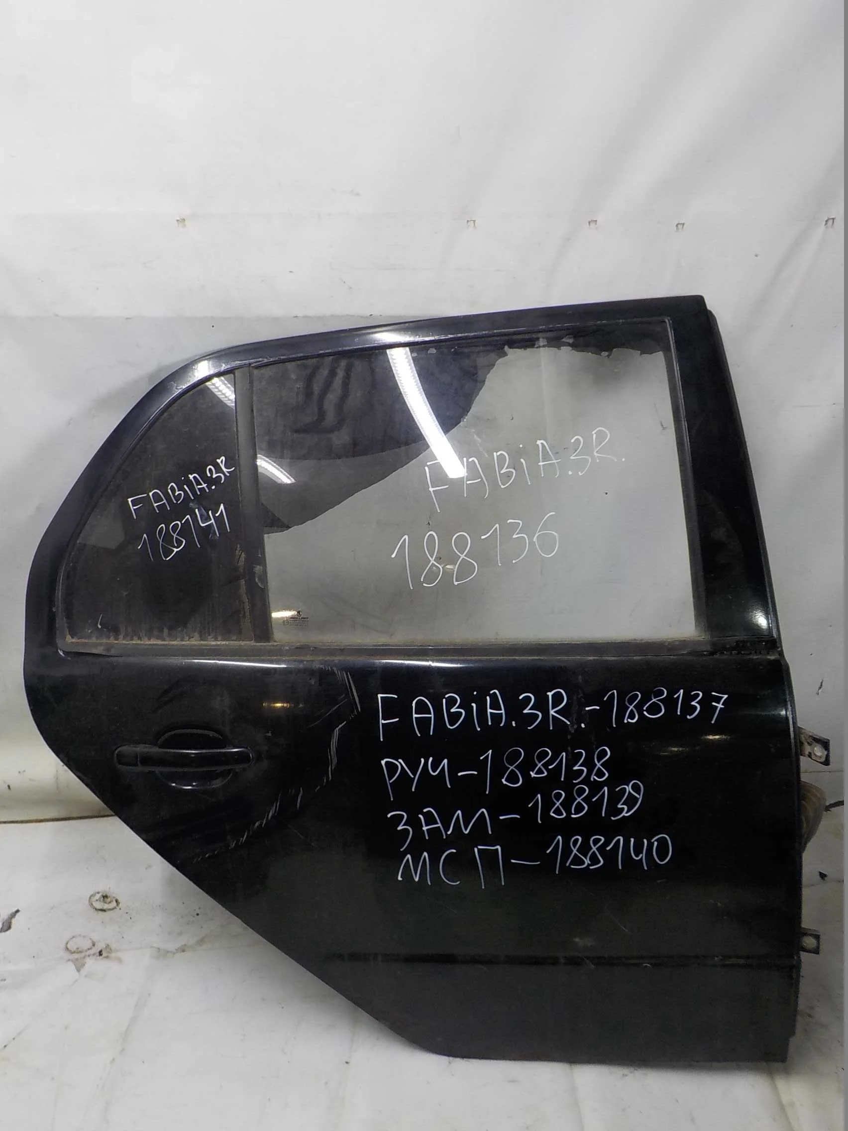 Дверь Skoda Fabia I (1999—2004) Зад Право