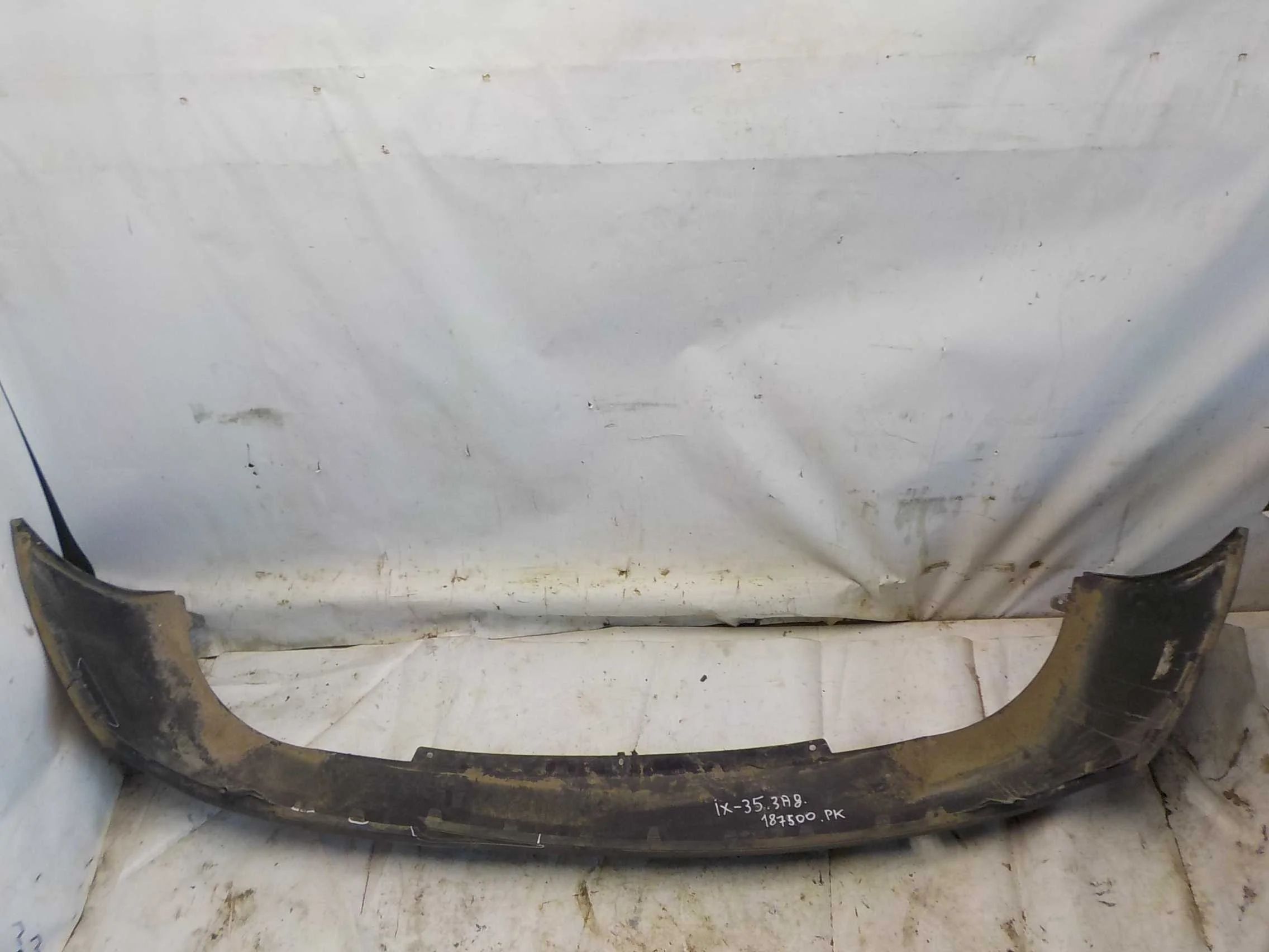 накладка на бампер Hyundai ix35 I рестайлинг (2013—2015)