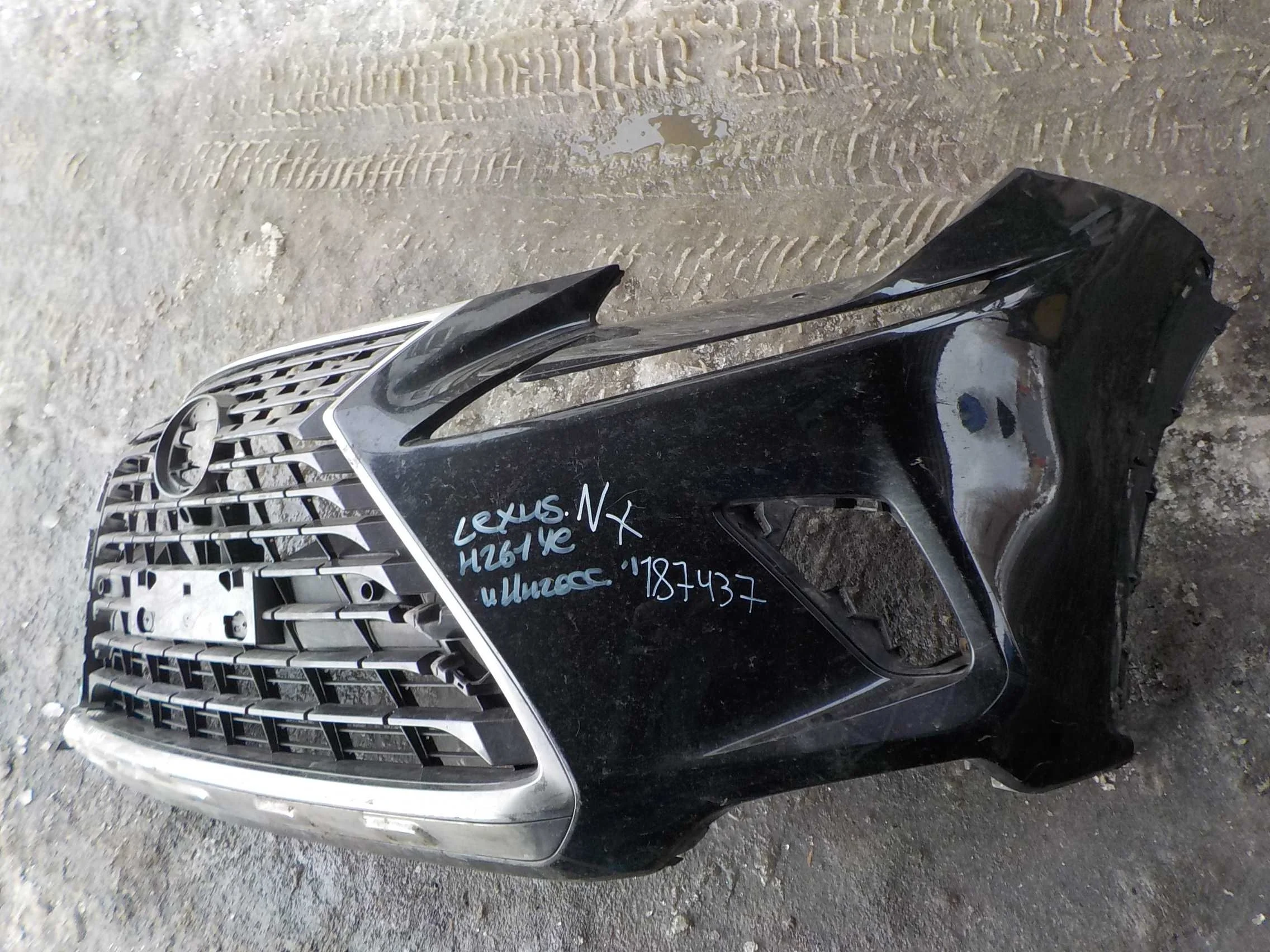 Бампер Lexus NX Z10 рестайлинг (2017—2021) Перед