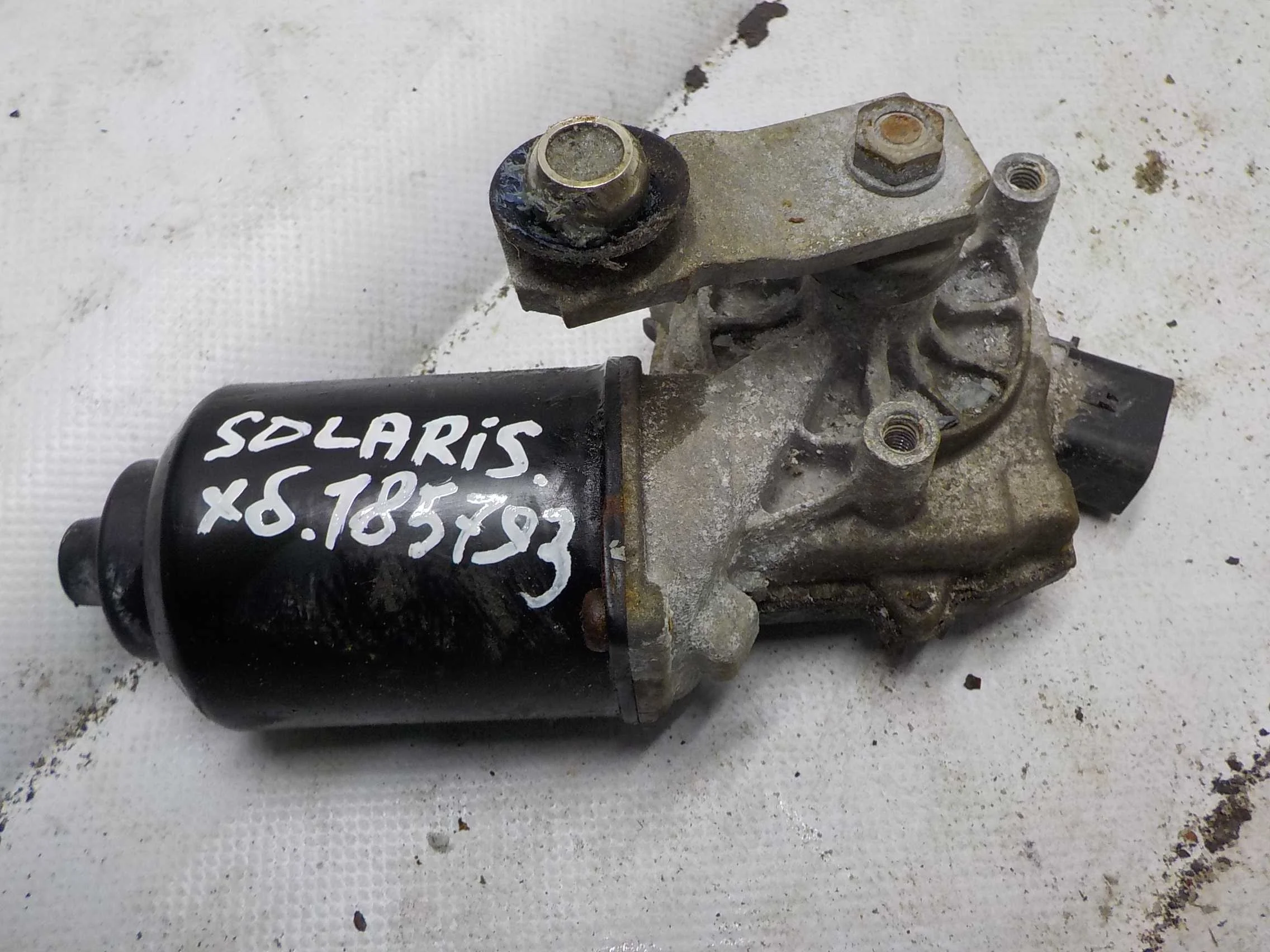 моторчик дворников Hyundai Solaris I (2010—2014) Перед