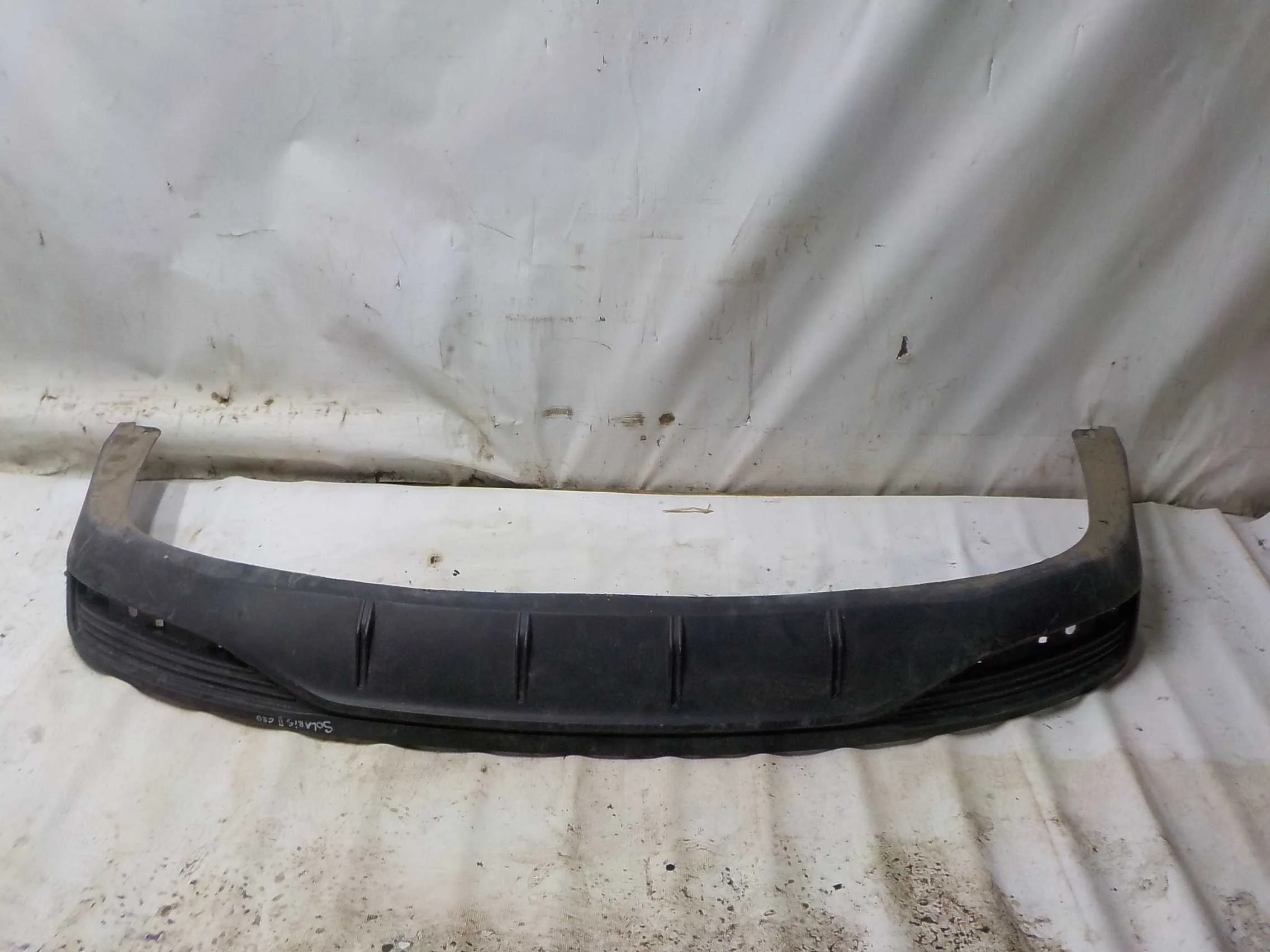 накладка на бампер Hyundai Solaris II рестайлинг (2020—2025) Зад