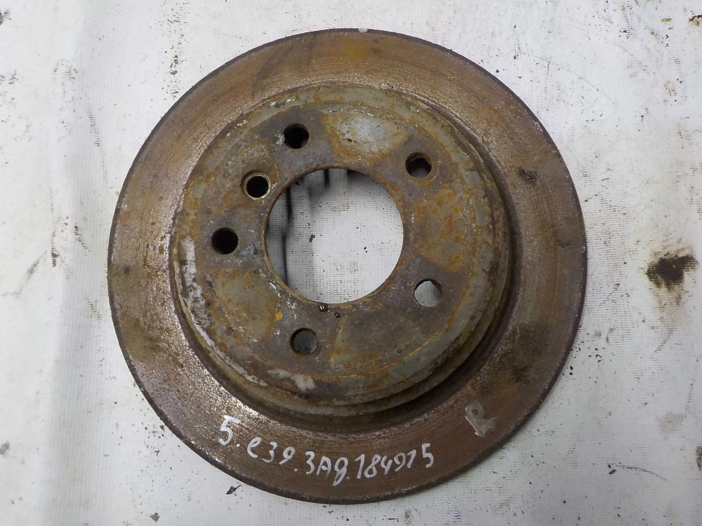 тормозной диск BMW 5 серия E39 (1995—2000) Зад