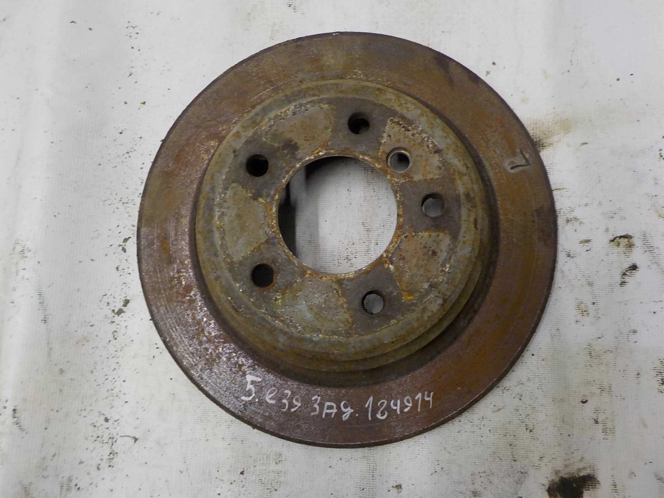 тормозной диск BMW 5 серия E39 (1995—2000) Зад