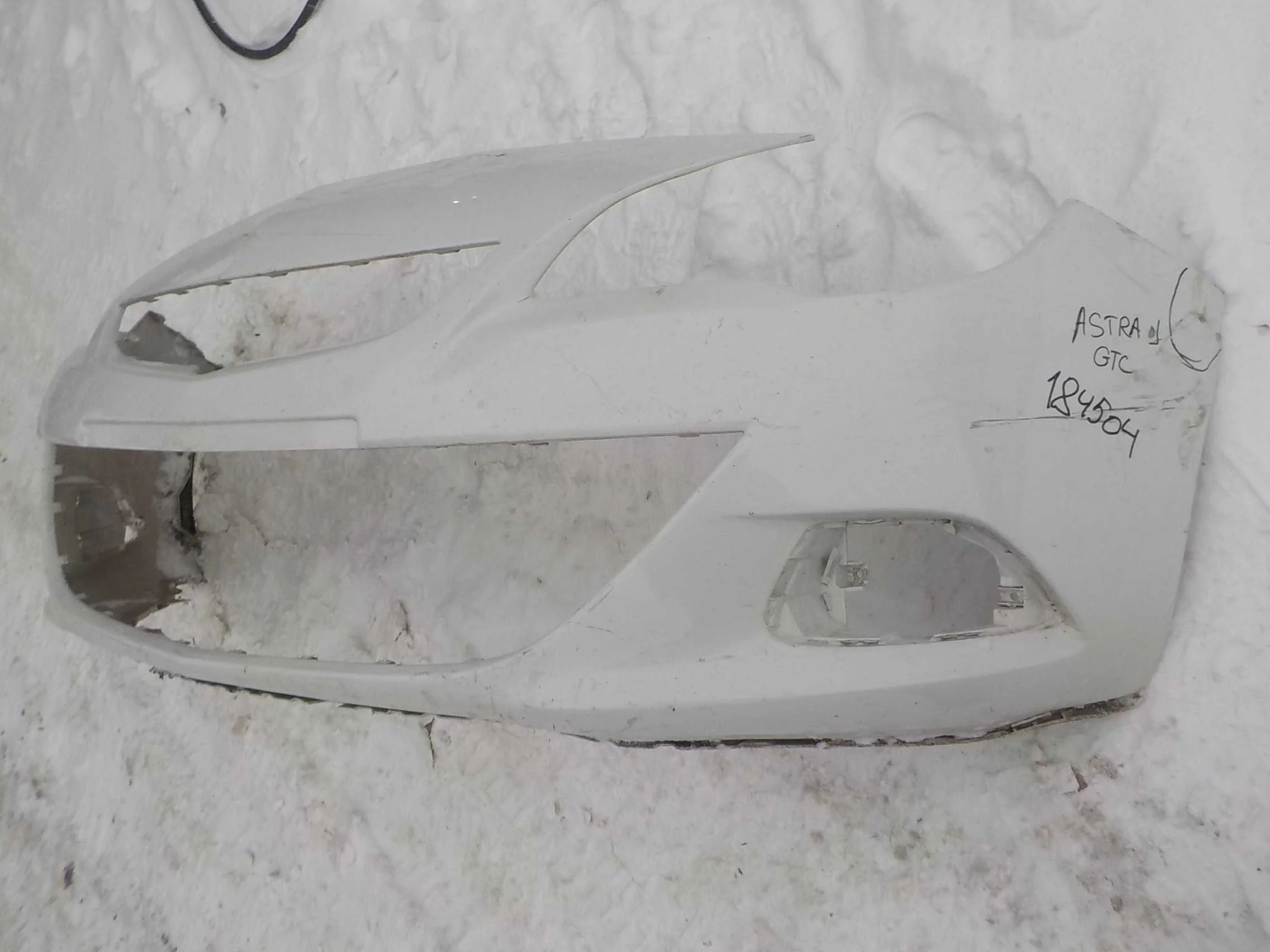 Бампер Opel Astra GTC J рестайлинг (2011—2017) Перед