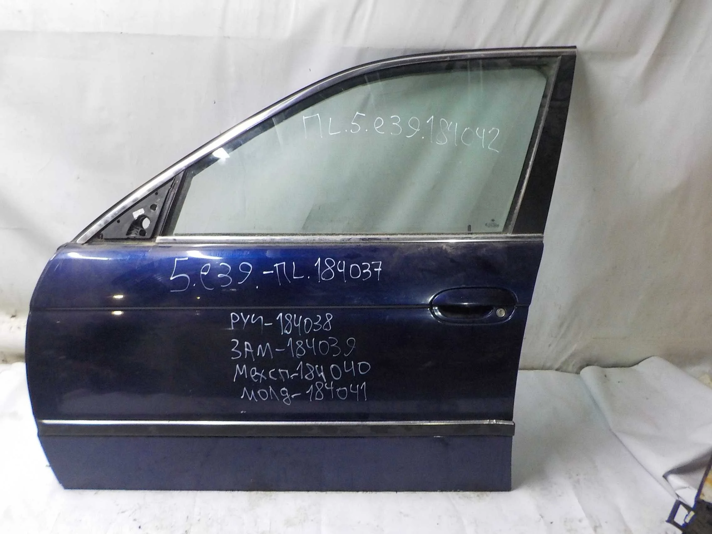 Накладка на дверь BMW X5 E70 рестайлинг (2010—2013) Перед Лево