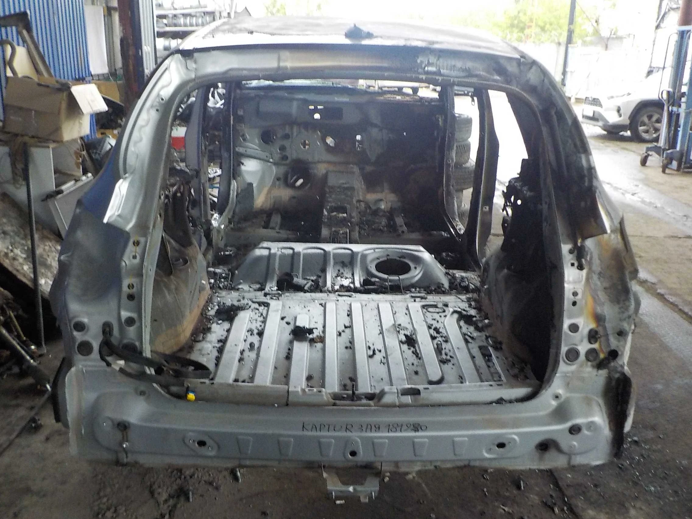 задняя панель кузова Renault Kaptur I рестайлинг (2020—2025)