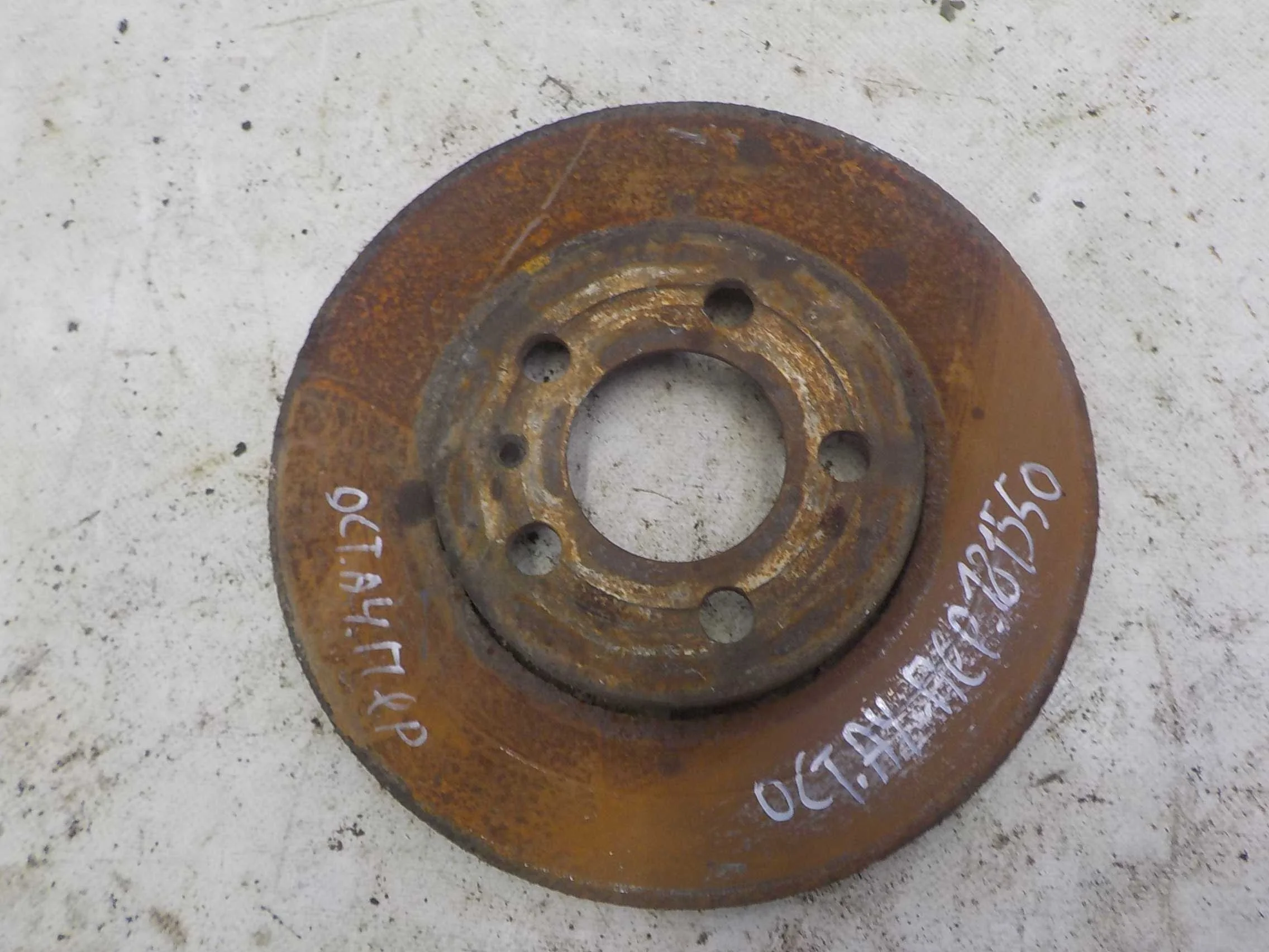 тормозной диск Volkswagen Polo V (2009—2015) Перед