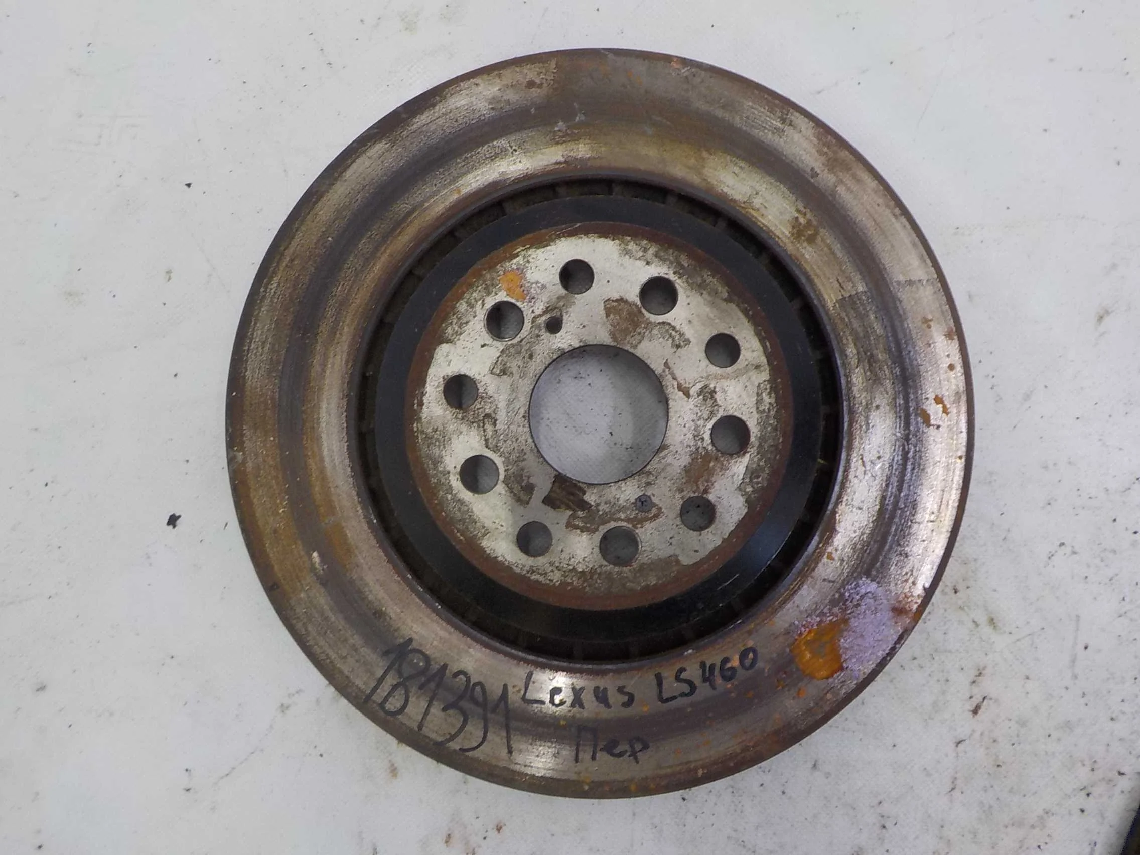 тормозной диск Lexus LS IV (2006—2009) Перед