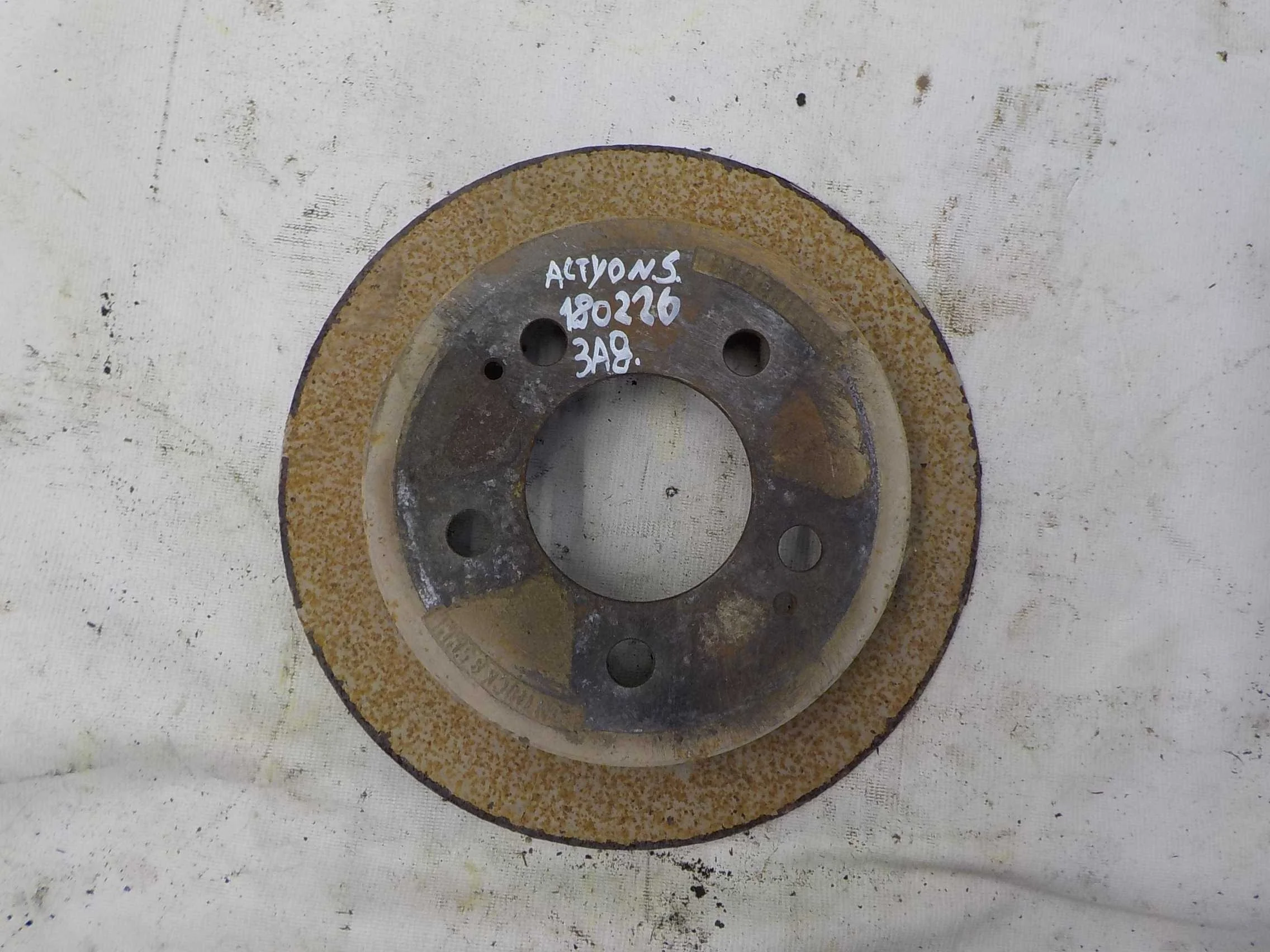 тормозной диск SsangYong Actyon I (2005—2011) Зад