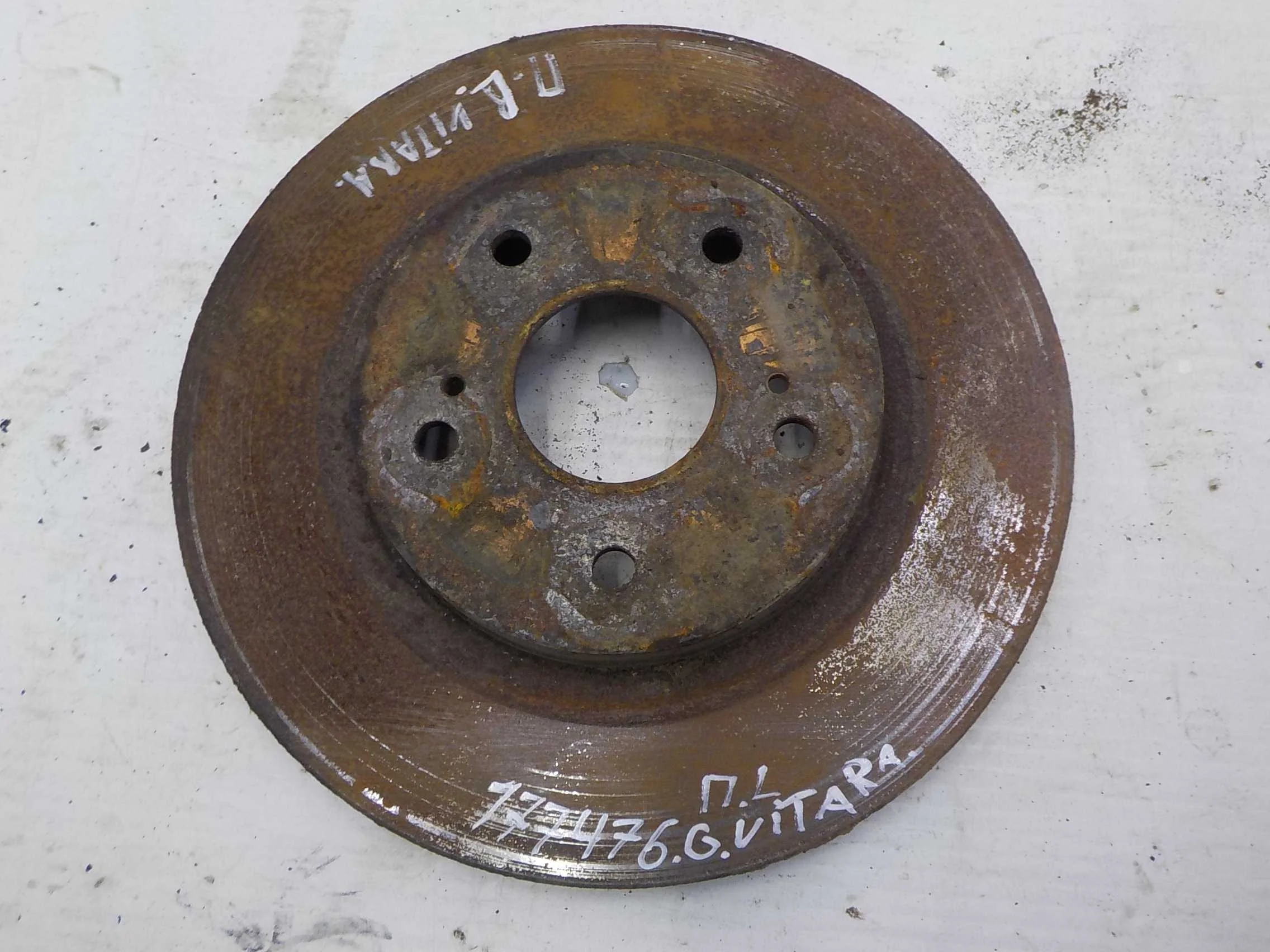 тормозной диск Suzuki Grand Vitara II (2005—2008)