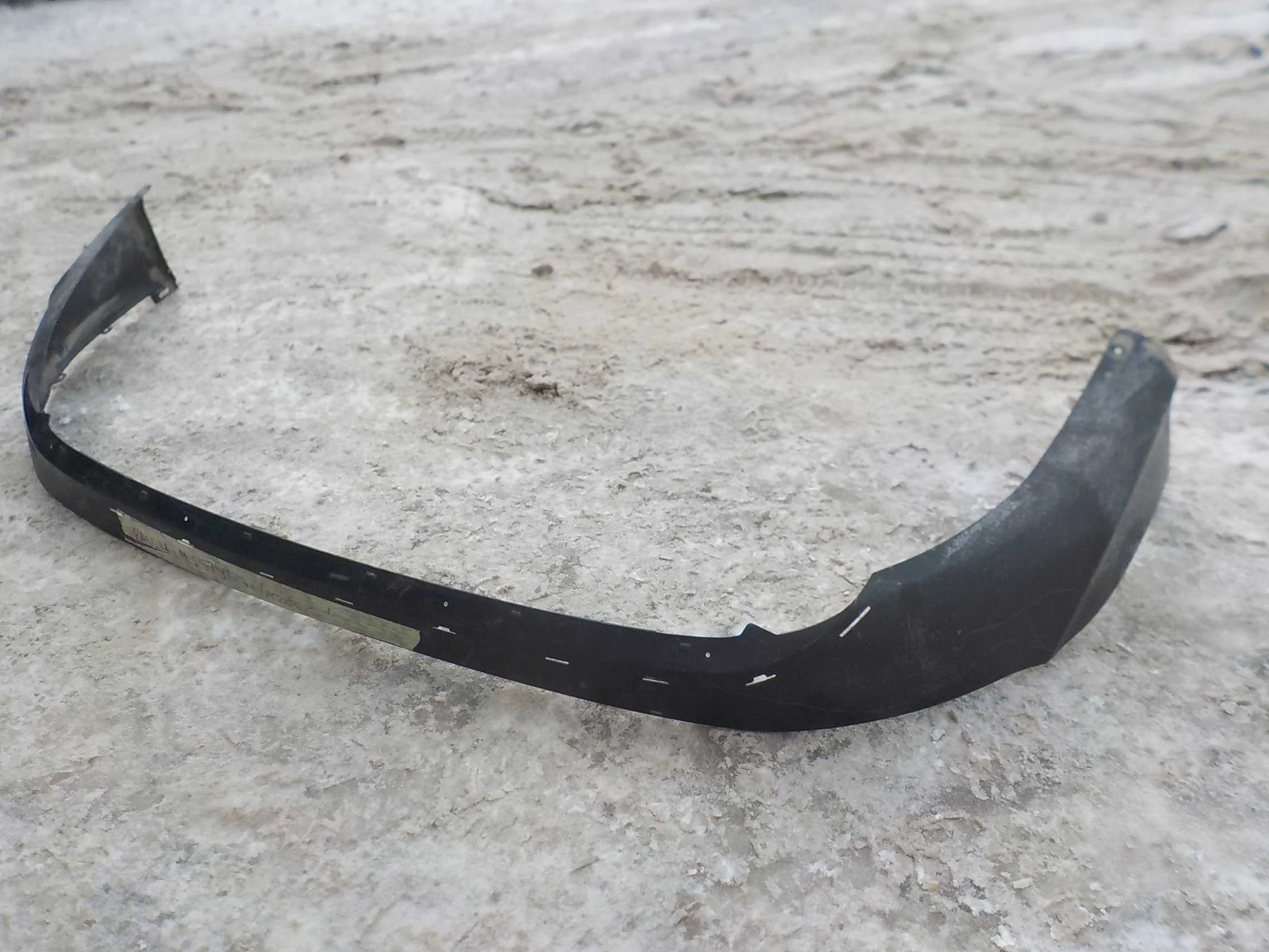 накладка на бампер Toyota RAV4 IV рестайлинг (2015—2019)