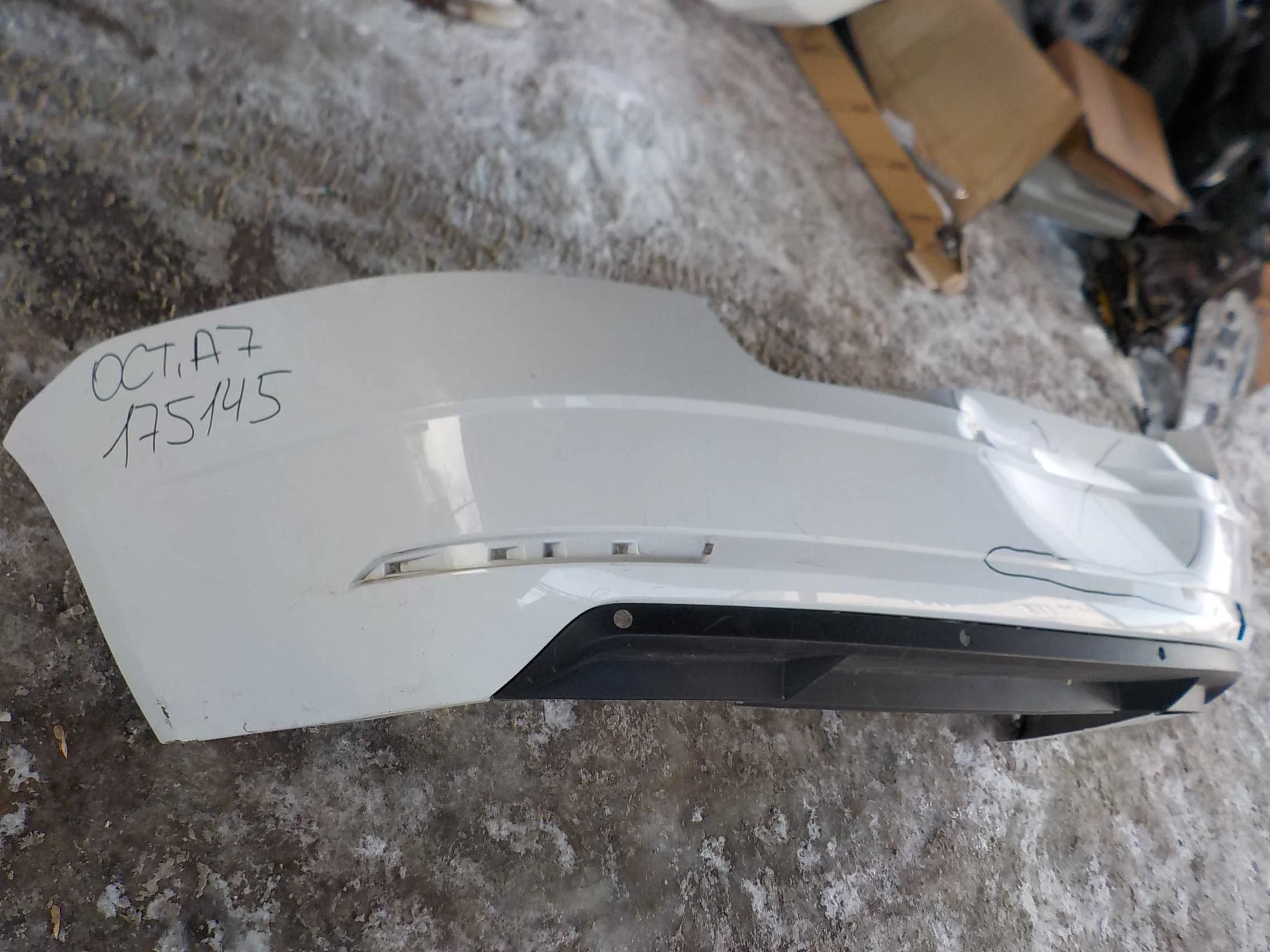 Бампер Skoda Octavia III рестайлинг (2017—2020)