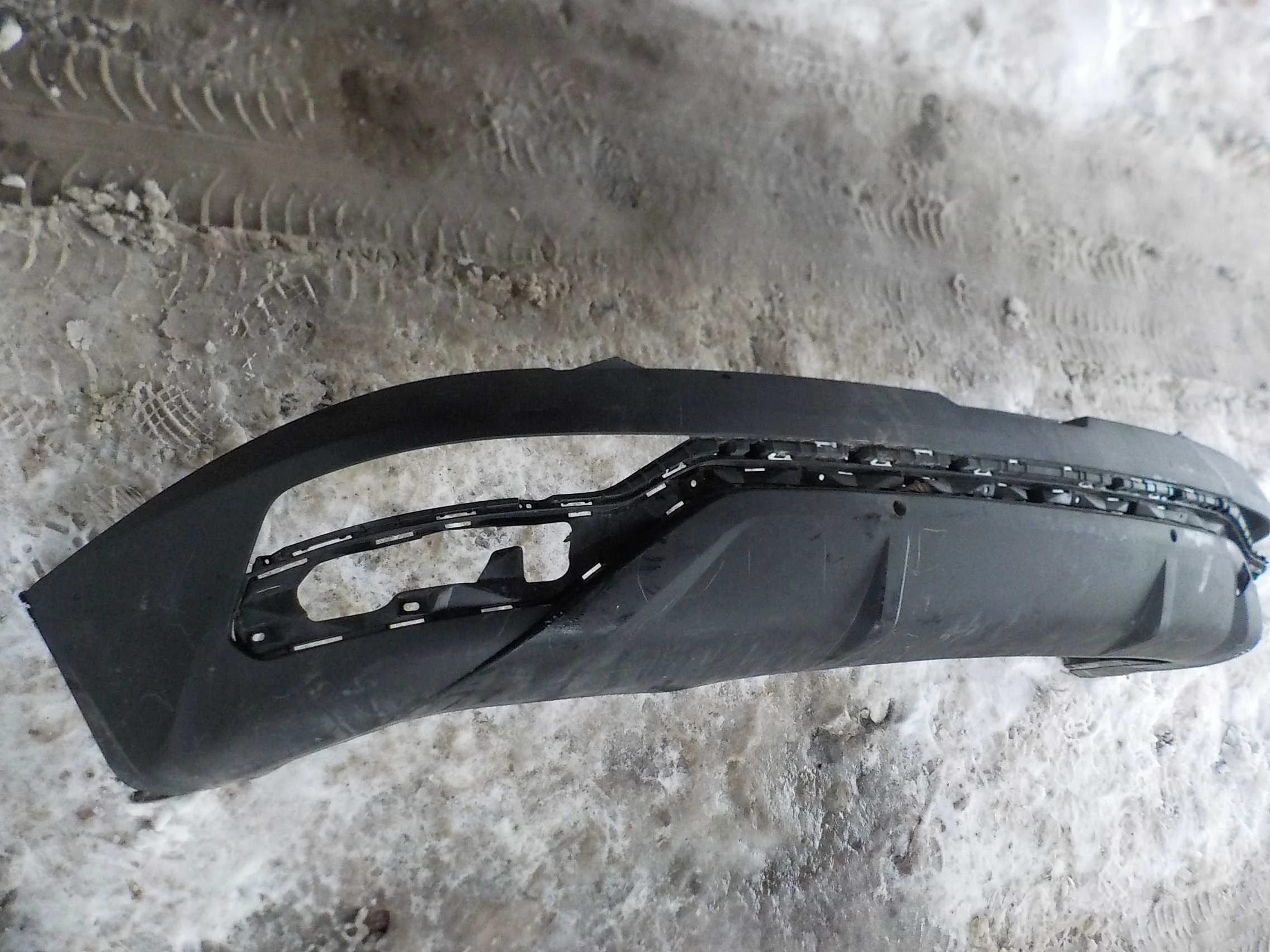 накладка на бампер Hyundai Tucson IV (2020—2025) Зад