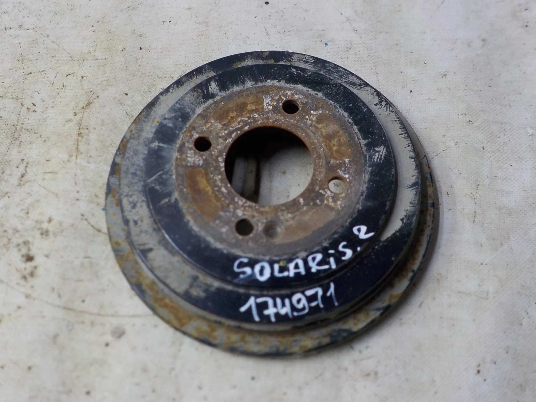 тормозной барабан Hyundai Solaris II (2017—2020) Зад