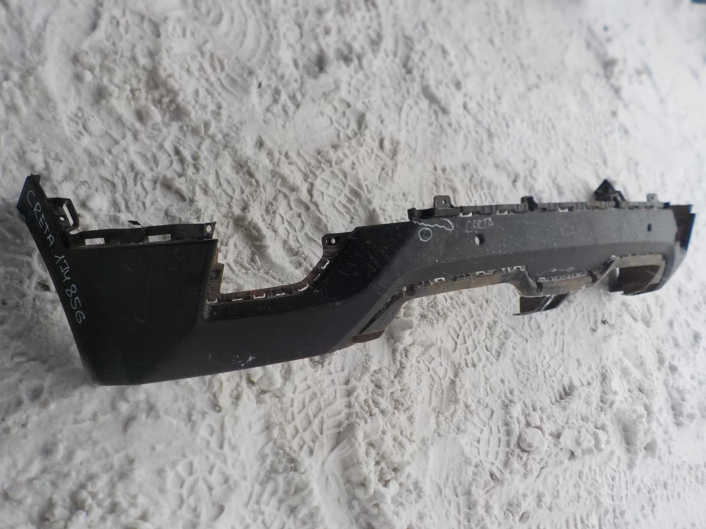 накладка на бампер Hyundai Creta I (2016—2020)