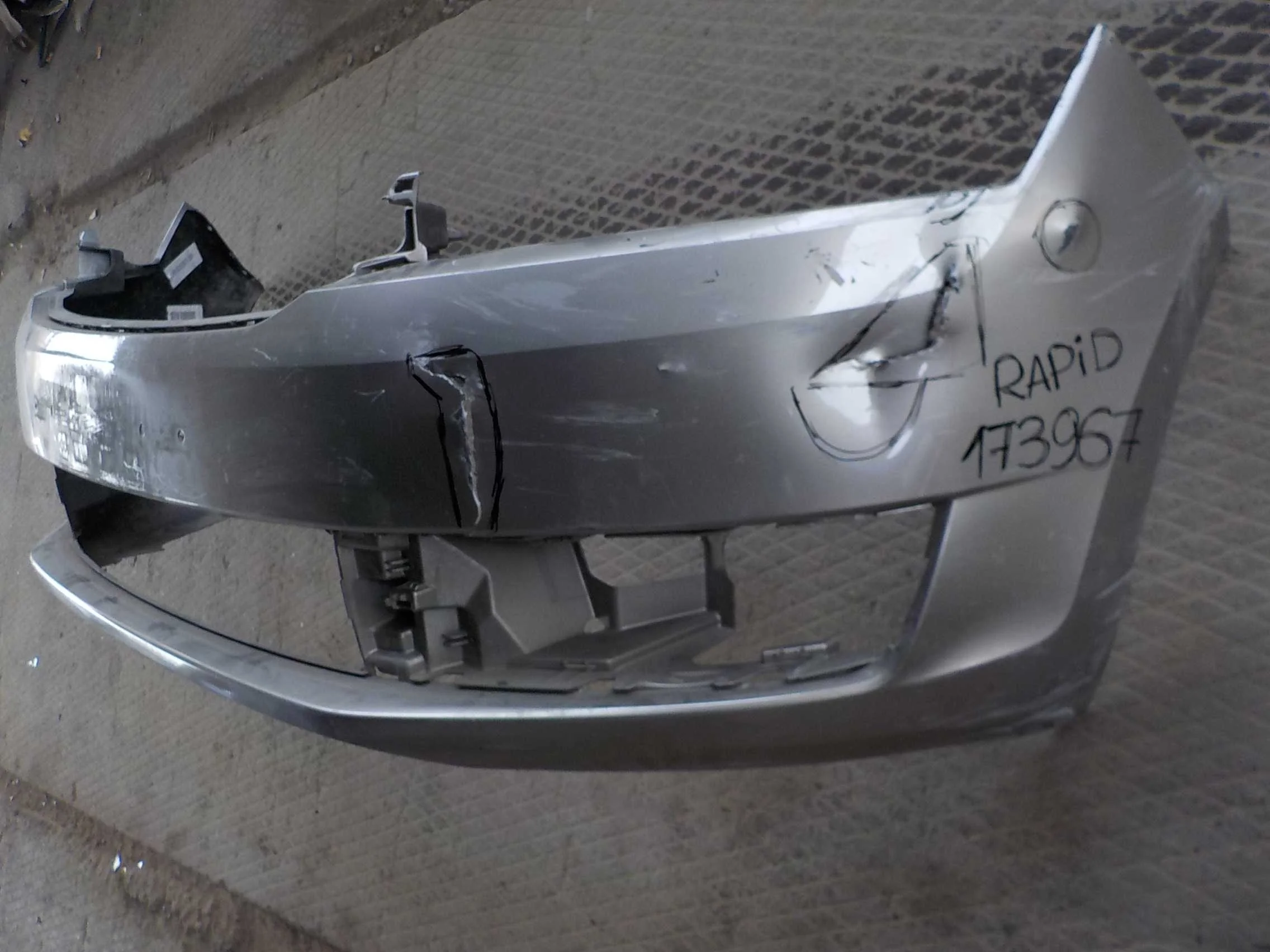 Бампер Skoda Rapid II (2019—2025) Перед