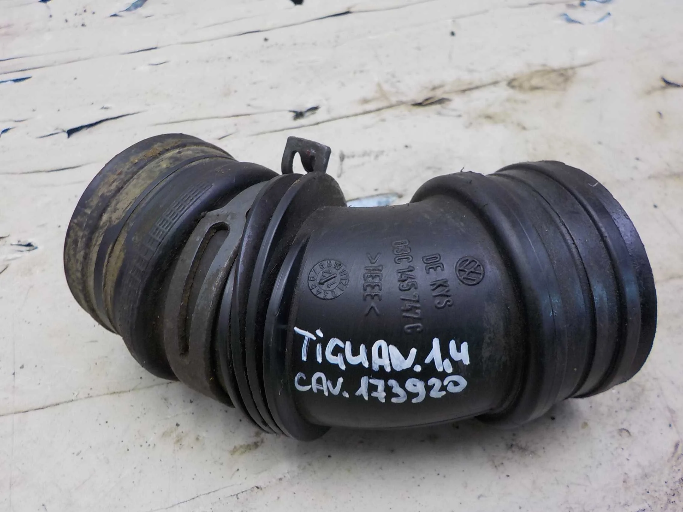 Гофра воздушного фильтра Volkswagen Golf Mk5 (2003—2009)