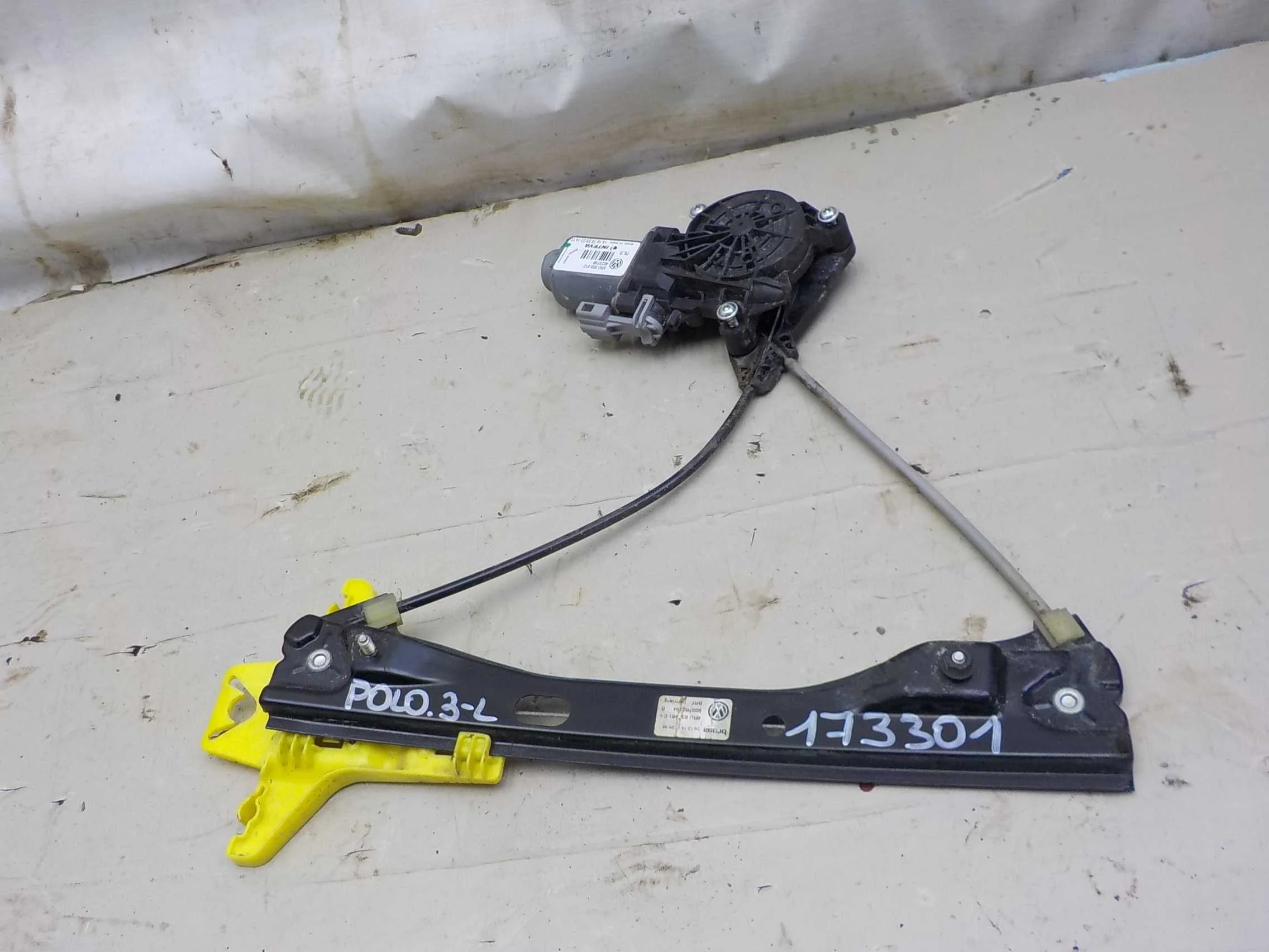 Стеклоподъемник Volkswagen Polo V (2009—2015)