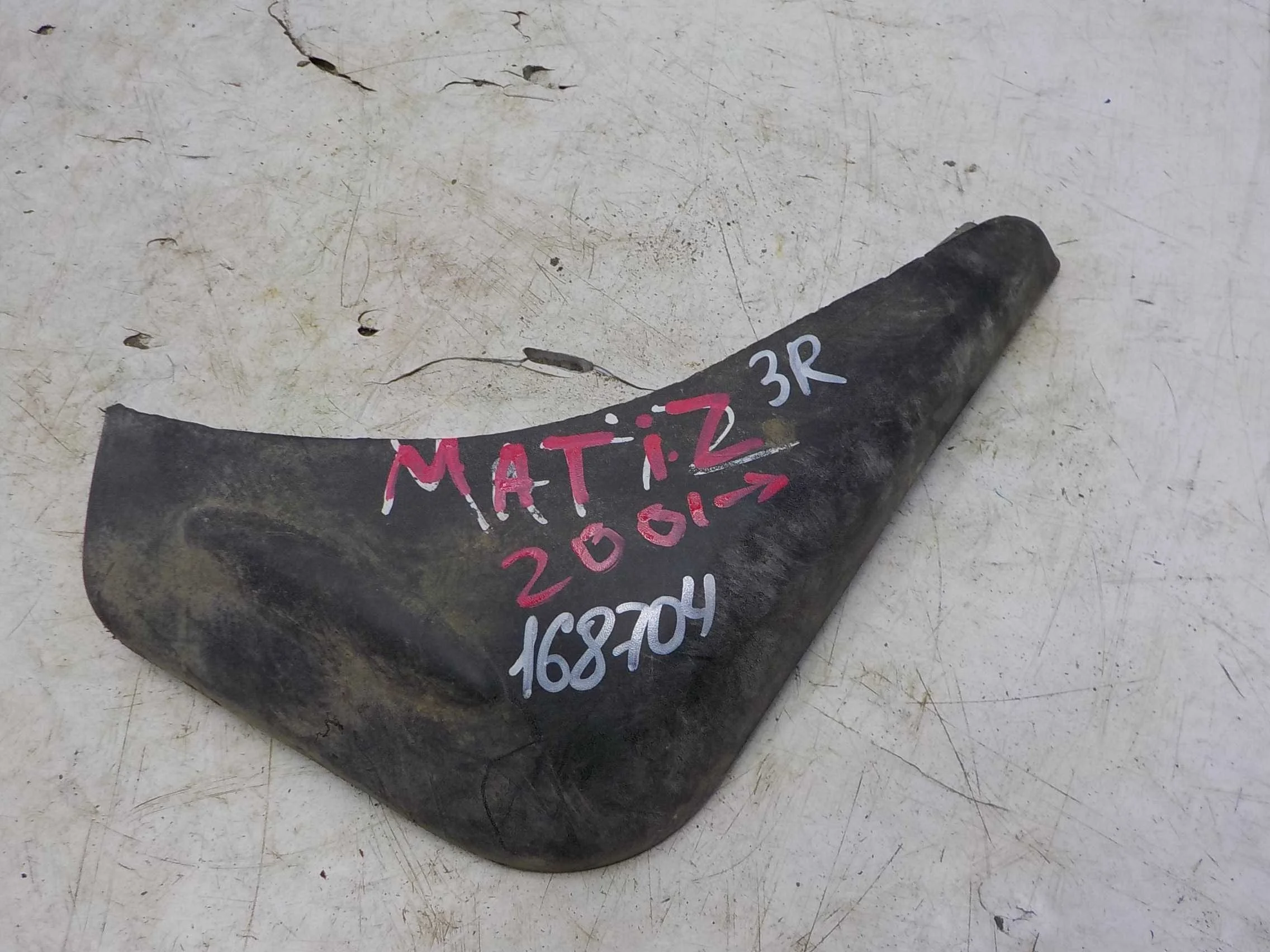 Брызговик Daewoo Matiz I рестайлинг (2000—2015) Зад Право