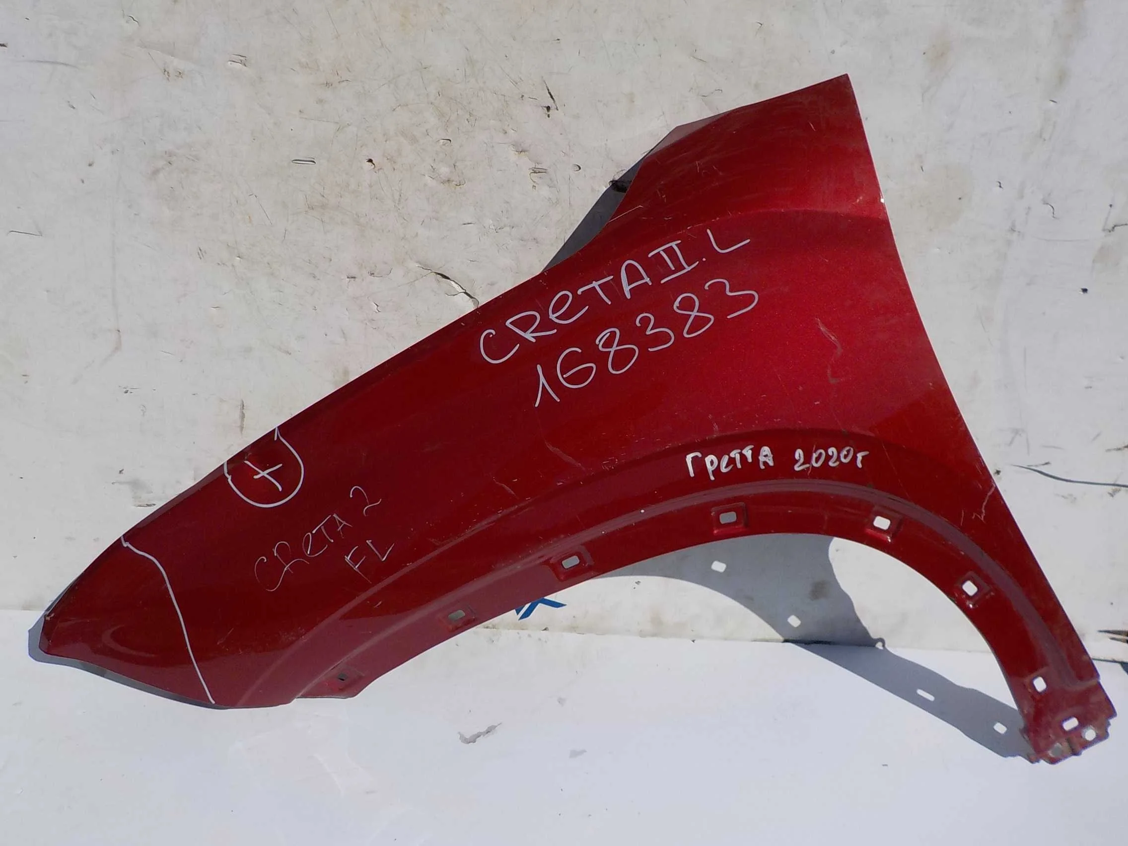 Крыло Hyundai Creta I рестайлинг (2020—2021) Перед Лево