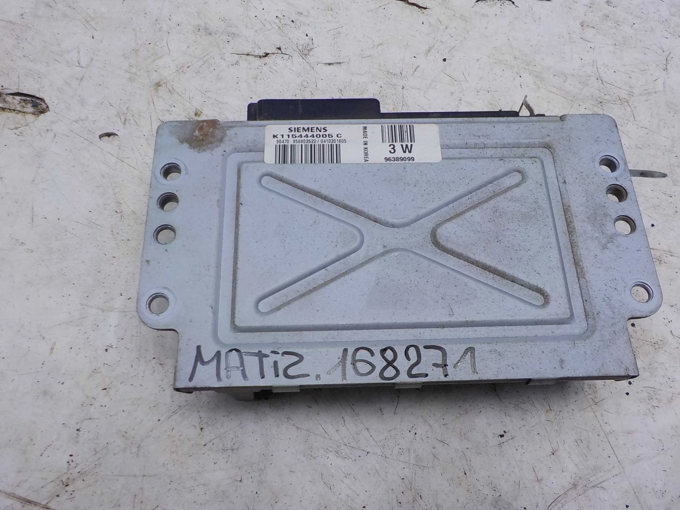 блок управления двс Daewoo Matiz I (1998—2000)