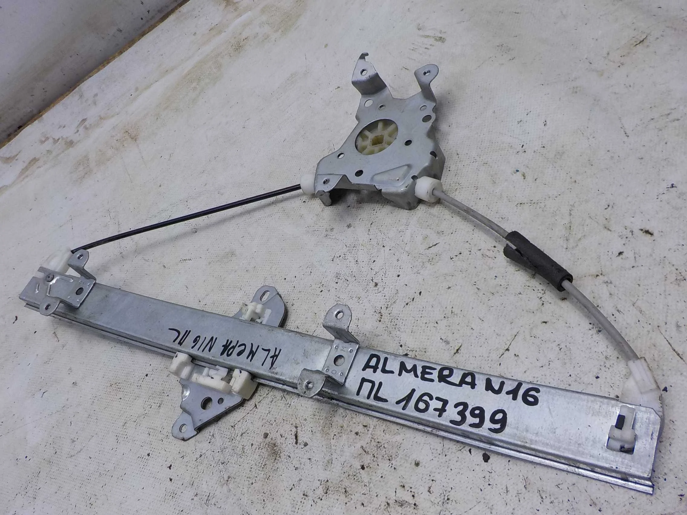 Стеклоподъемник Nissan Almera N16 рестайлинг (2002—2006) Перед Лево