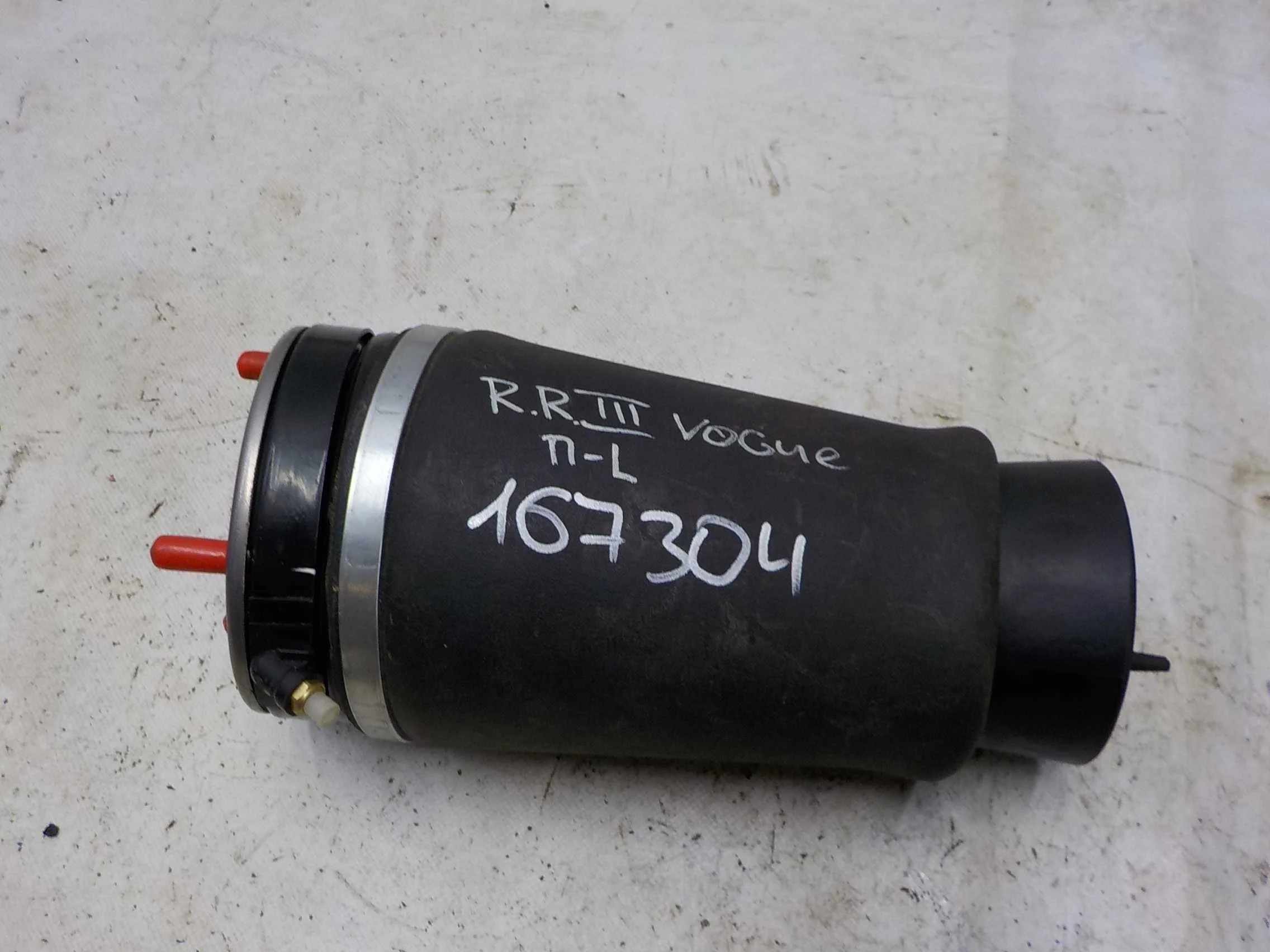 Пневмобаллон Land Rover Range Rover III рестайлинг (2005—2009) Перед Лево