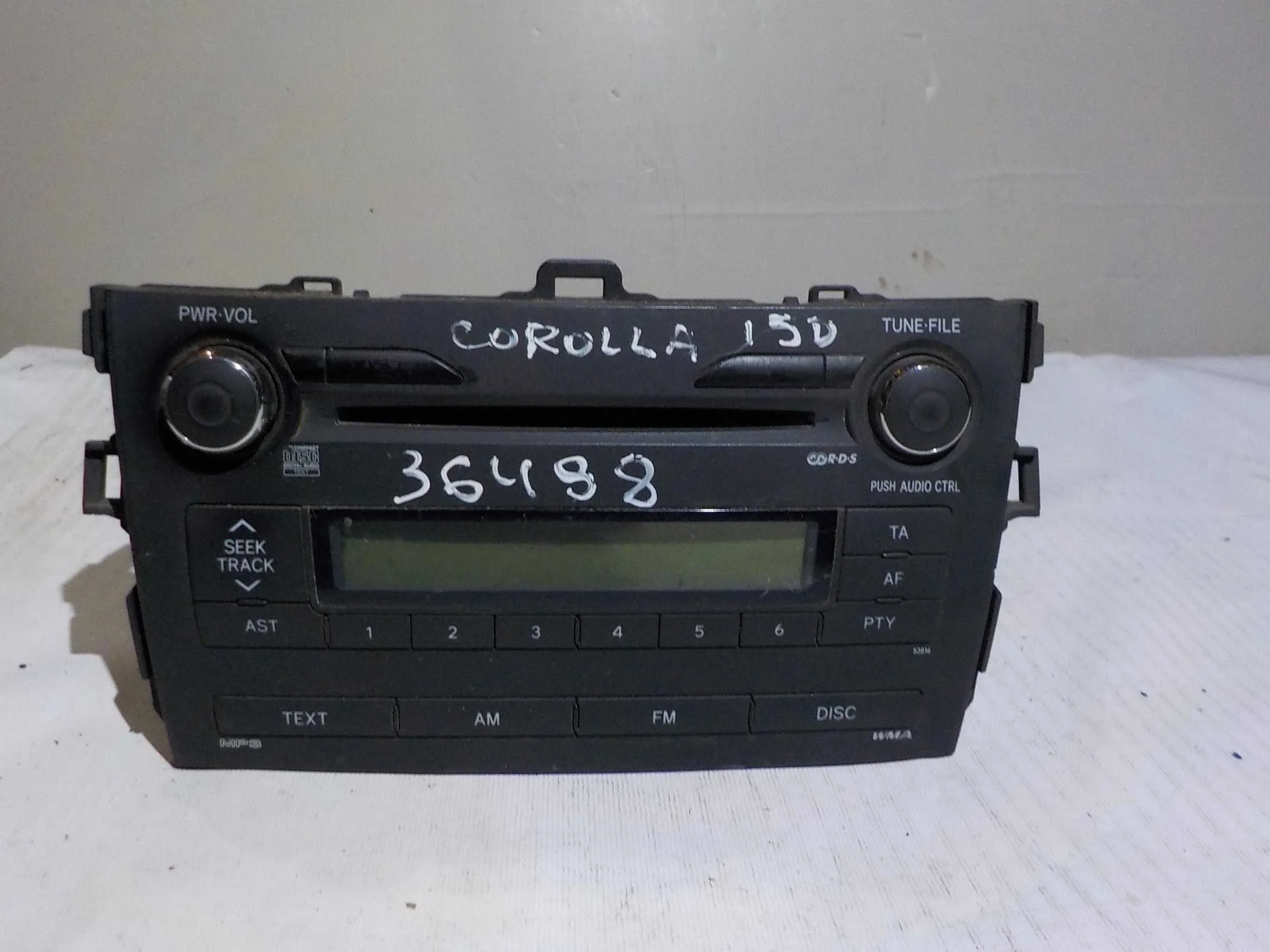 магнитофон Toyota Corolla X (2006—2010)